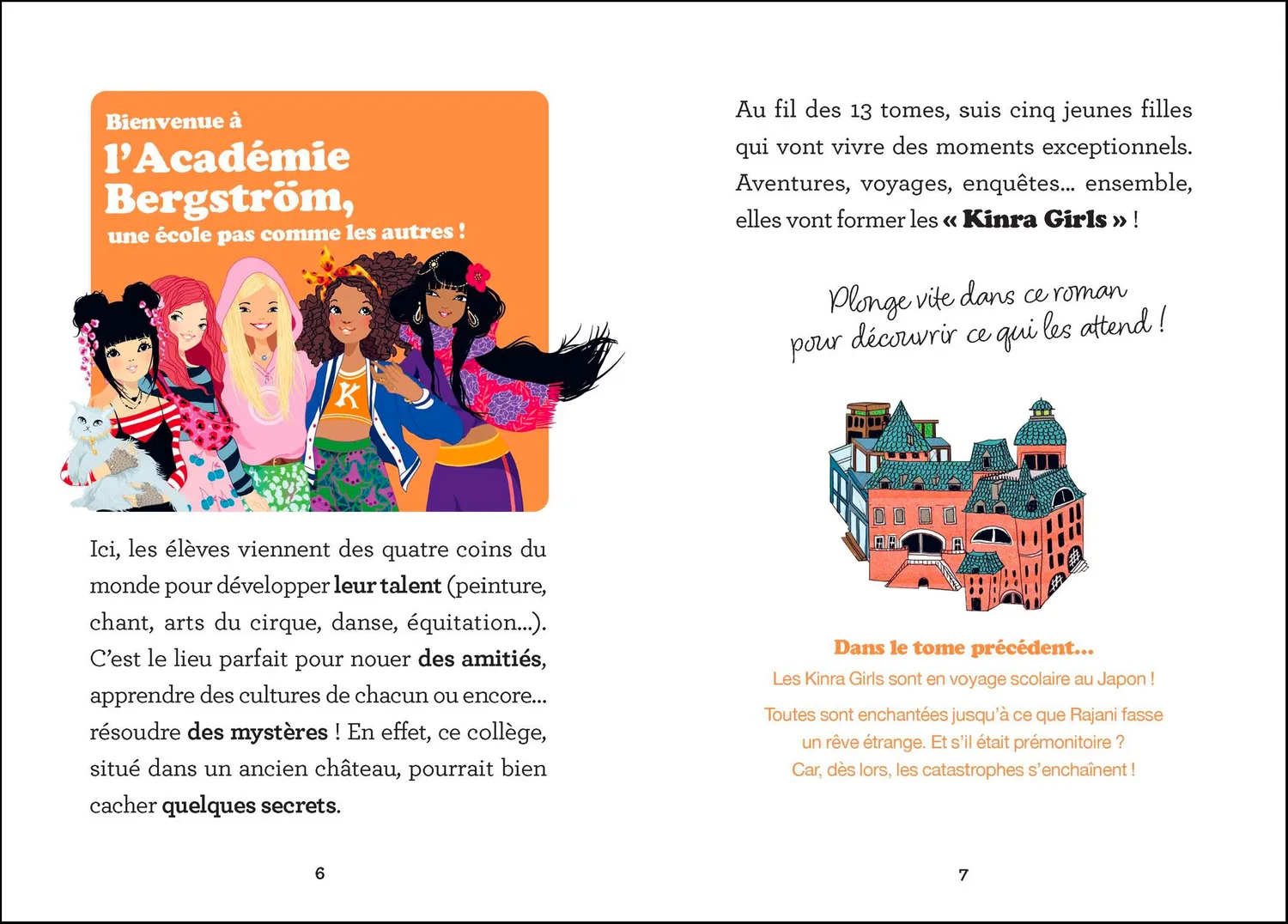 Kinra Girls Tome 6 livre La mystérieuse clé d'or