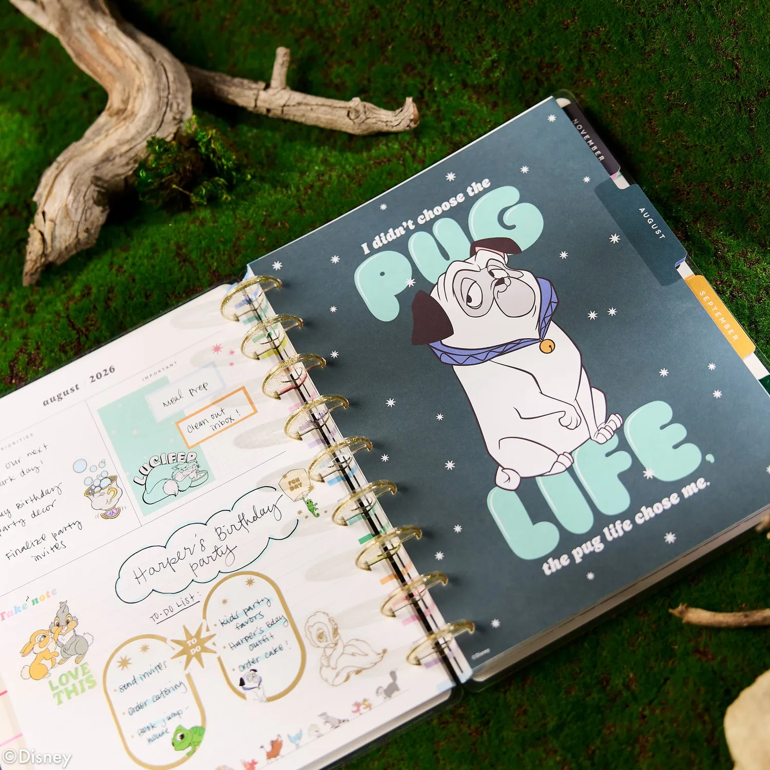 Happy Planner Disney Best Pals 2026-2027 agenda Classic horizontale