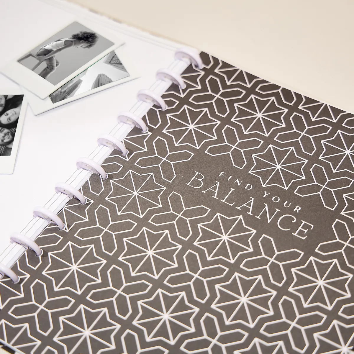 Happy Planner Textured Tile carnet à disques Big pointillé 60 feuilles