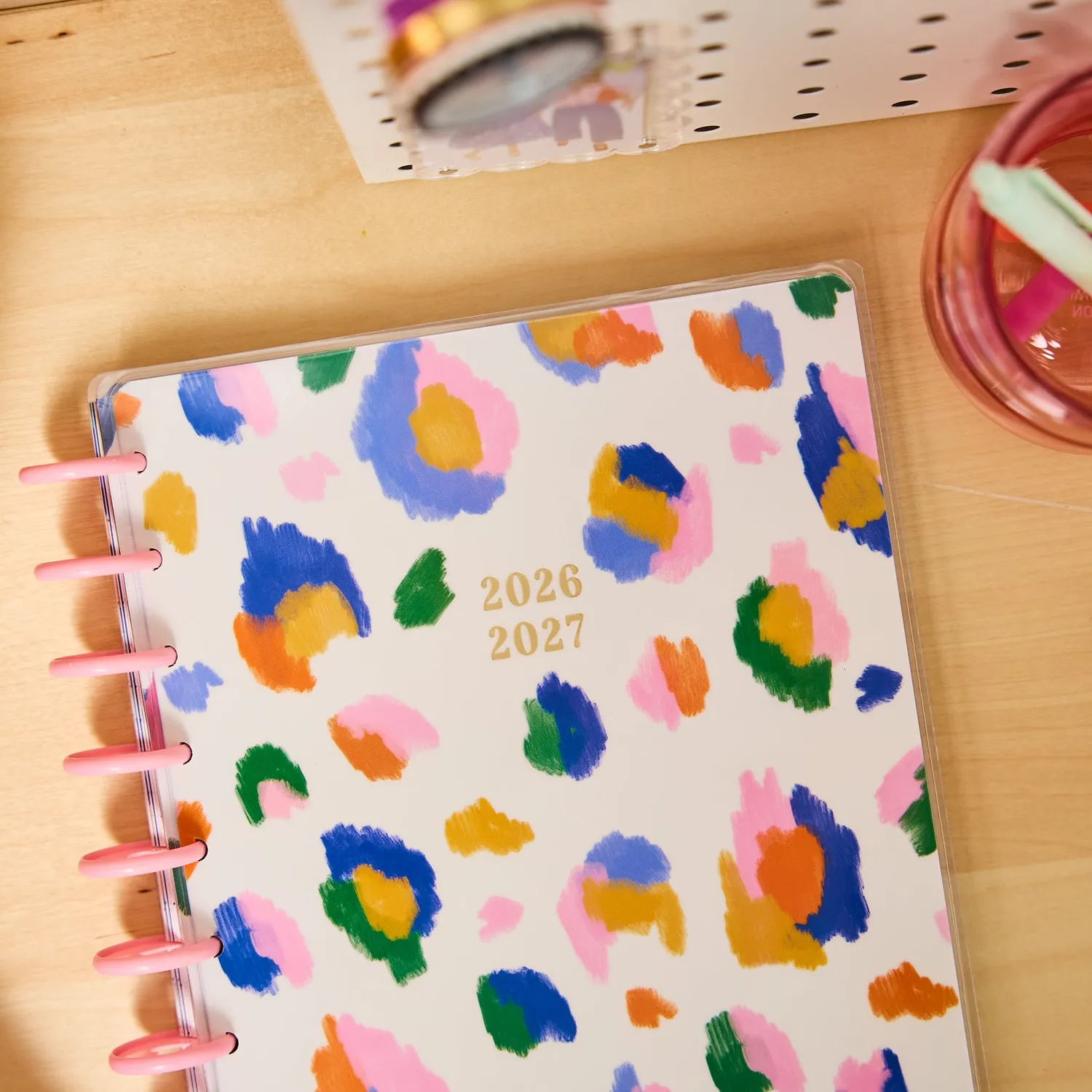 Happy Planner Sunburst Bay 2026-2027 agenda étudiant 12 mois