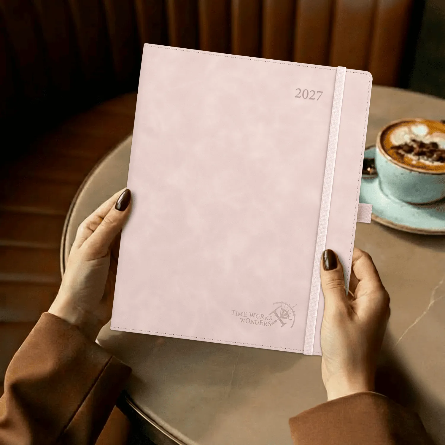 Poprun CENLK7-27 agenda semainier 2027 souple + notes