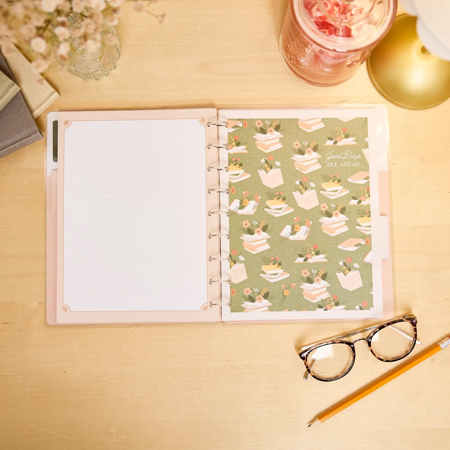 Happy Planner Reading Hour carnet classique 60 feuilles