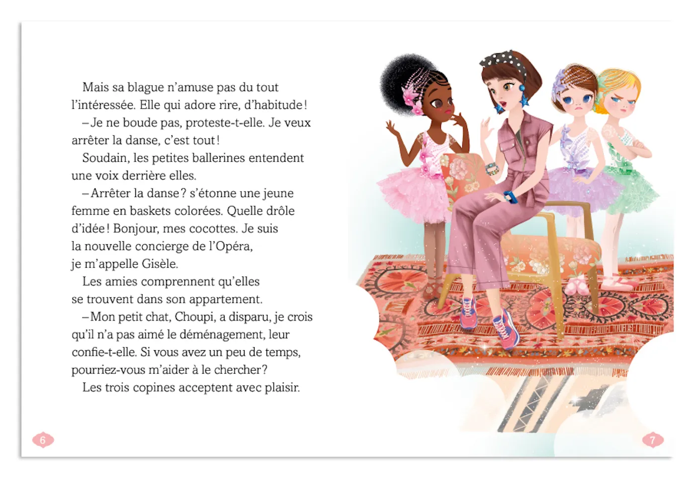 Une, deux, trois Danseuses Tome 10 roman dès 6 ans