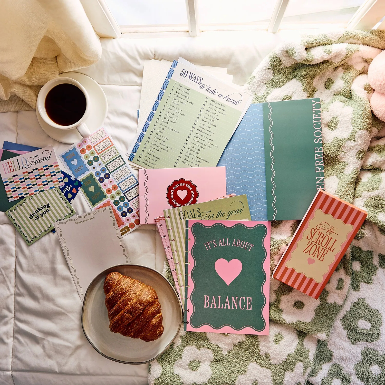 Happy Planner Screen Free Society kit activités Classic créatif