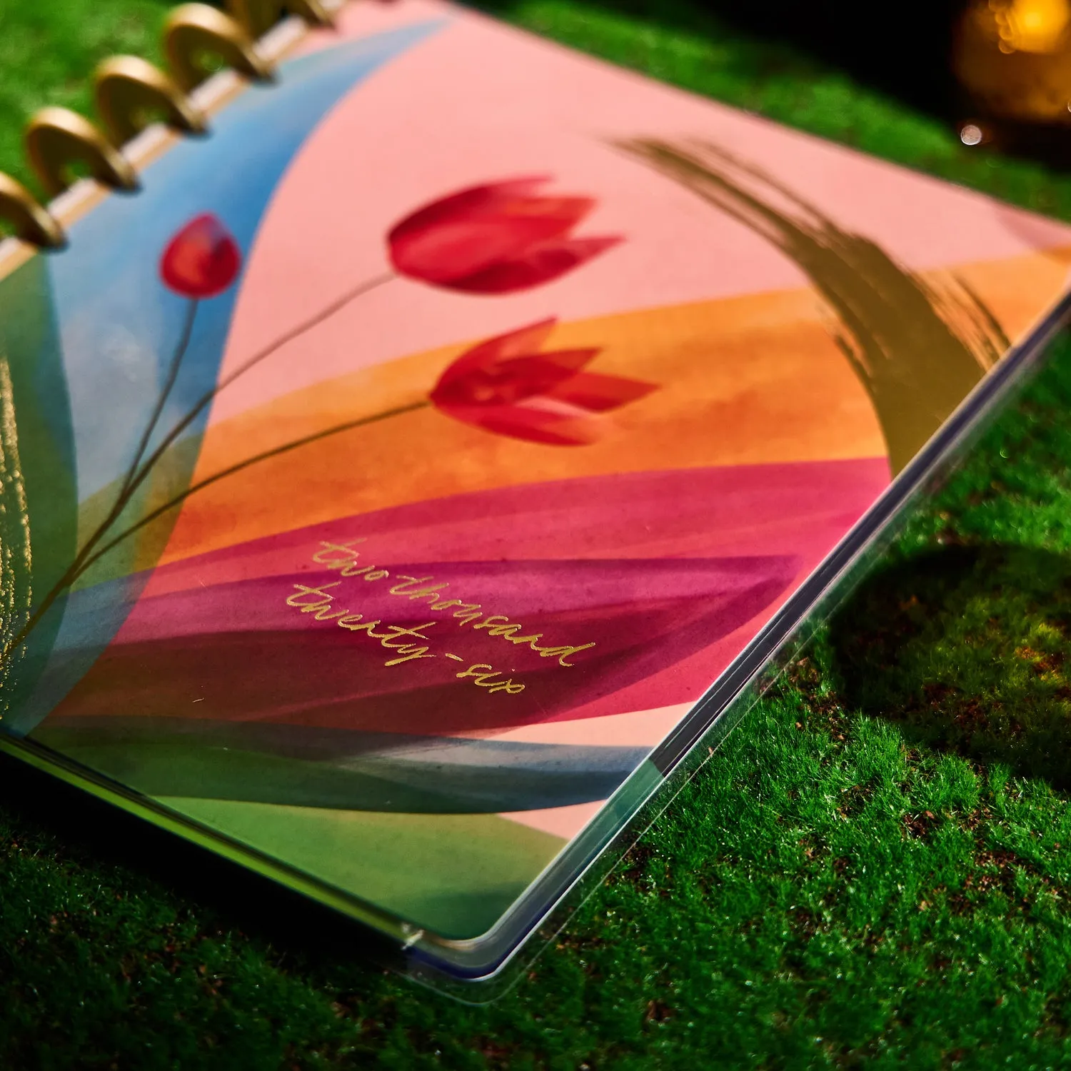 Me & my big ideas Happy Planner Floral Energy 2026 agenda Classic colorblock