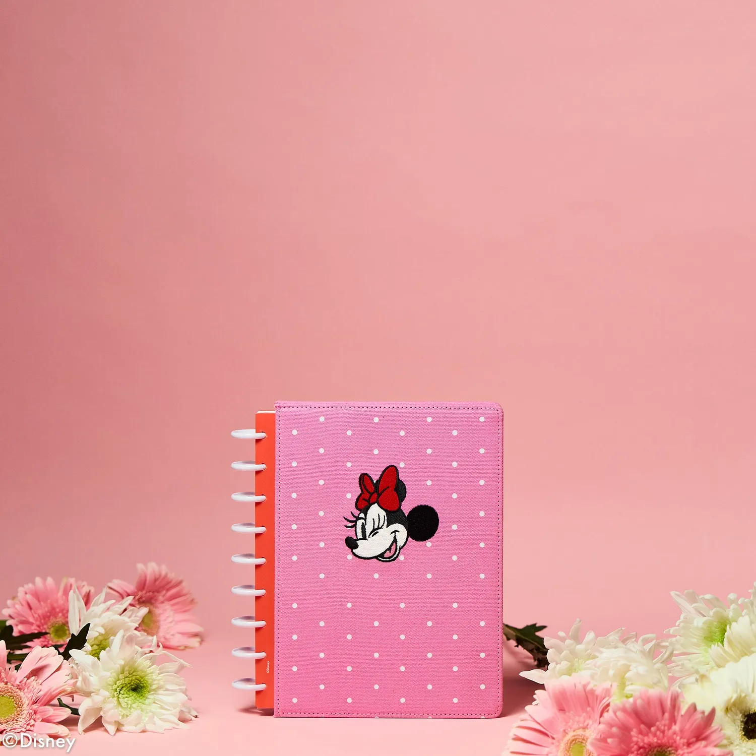 Happy Planner Minnie Bow agenda vertical non daté rose