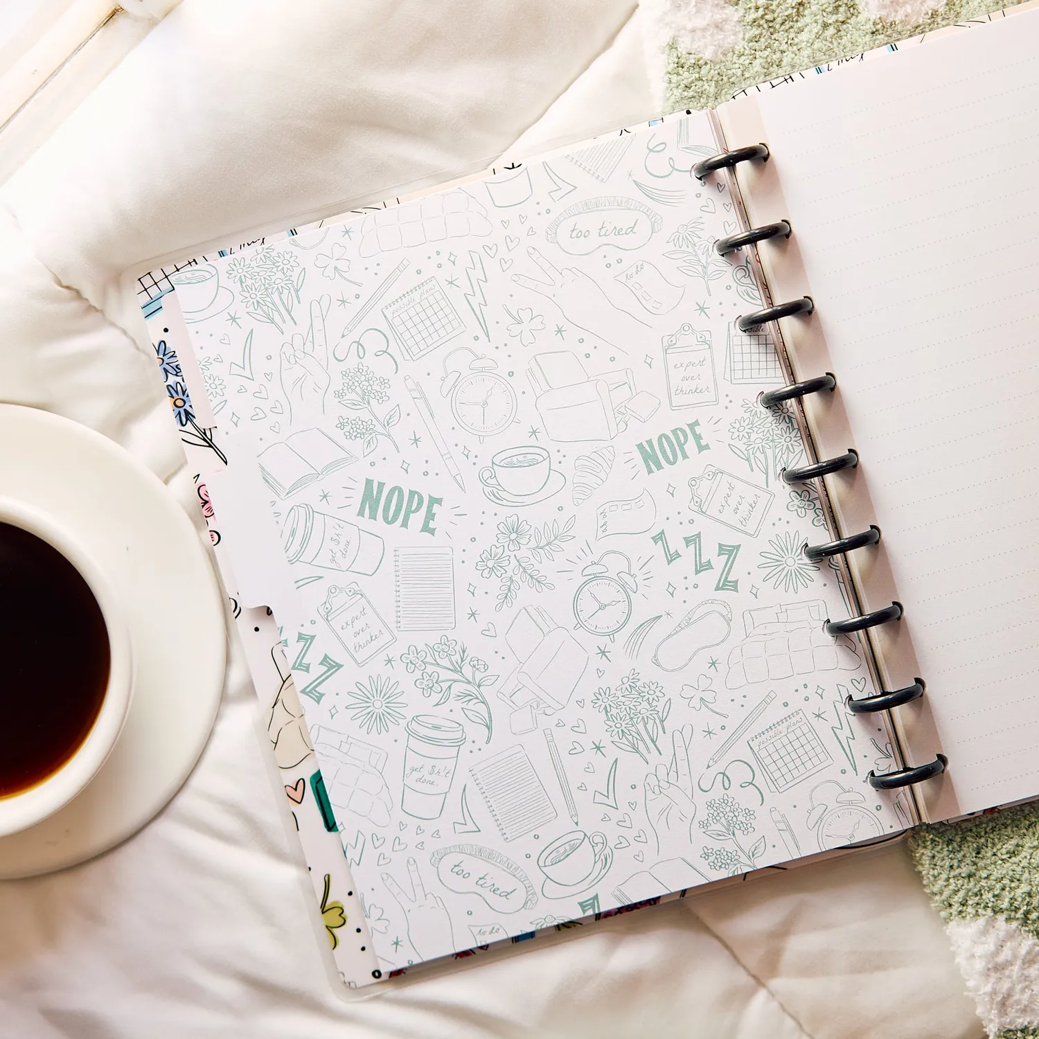 Happy Planner Pajama Plans Classic carnet pointillés 60 feuilles
