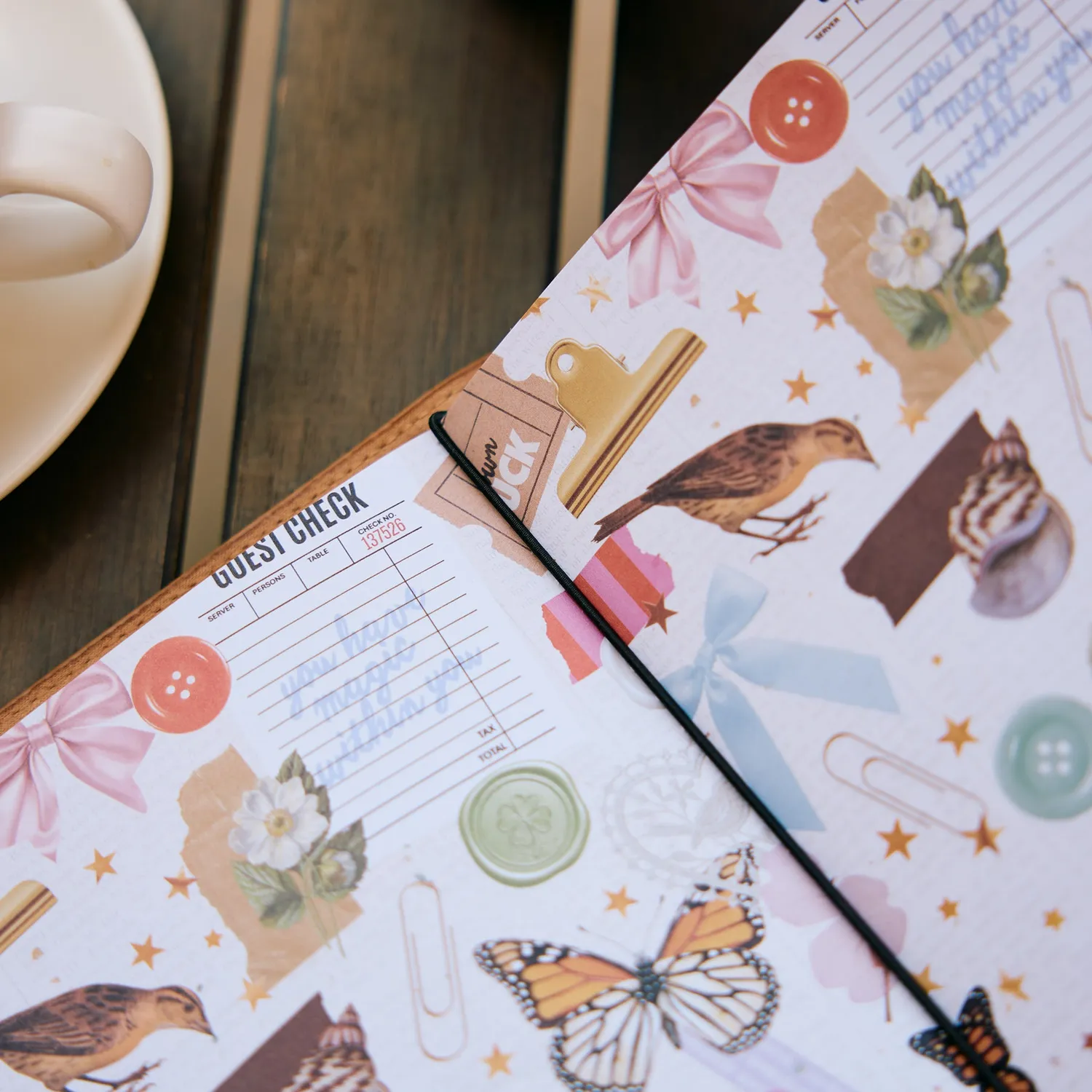 Happy Planner Collage Icons carnet stickers folio A5 448 vintage