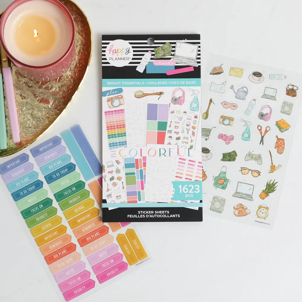 Me & my big ideas Bright Clear autocollants Value Pack 1623
