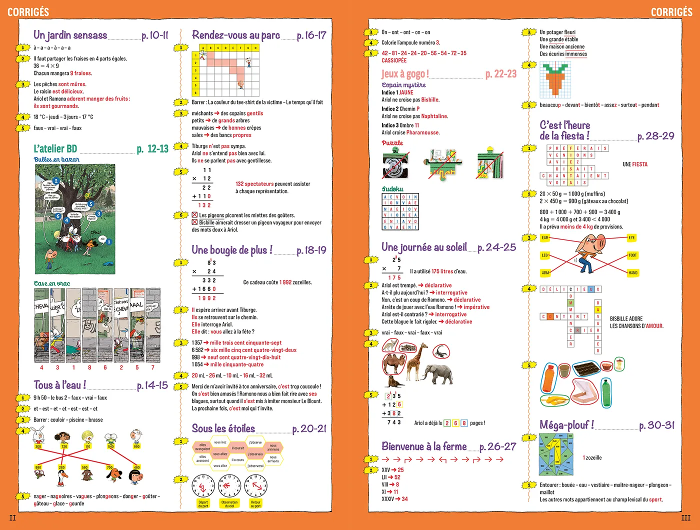 Les Incollables Ariol CE2-CM1 cahier de vacances 8-9 ans