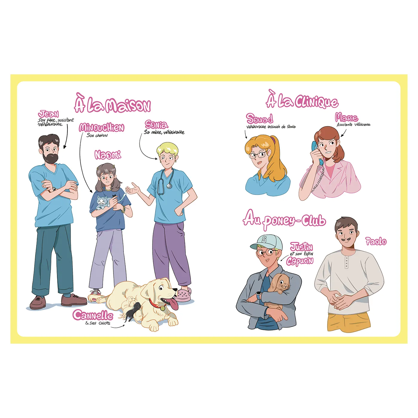 Frigobloc Naomi fille de vétérinaire Tome 4 roman poney-club