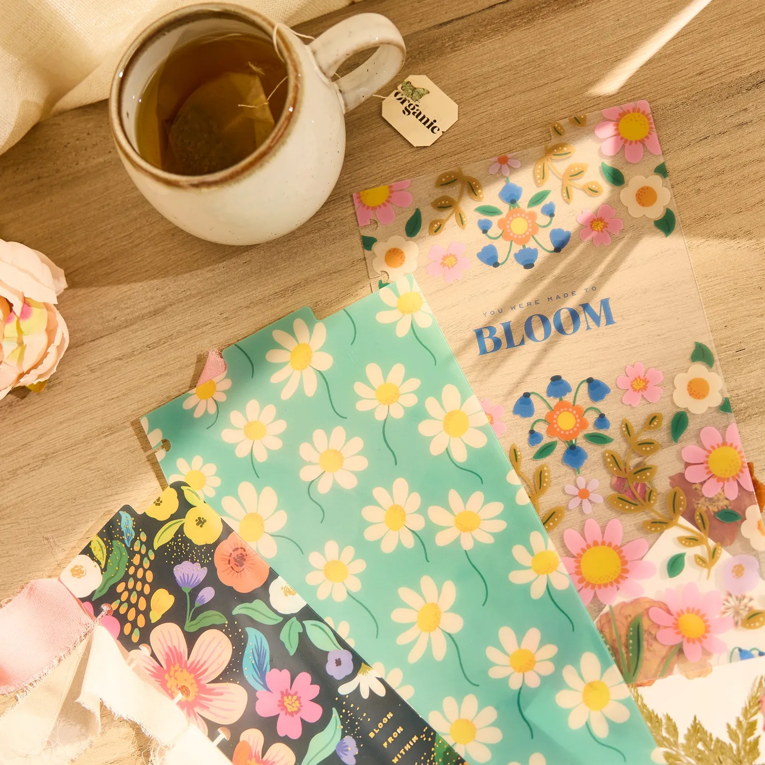 Happy Planner Golden Garden intercalaires Classic lot 3