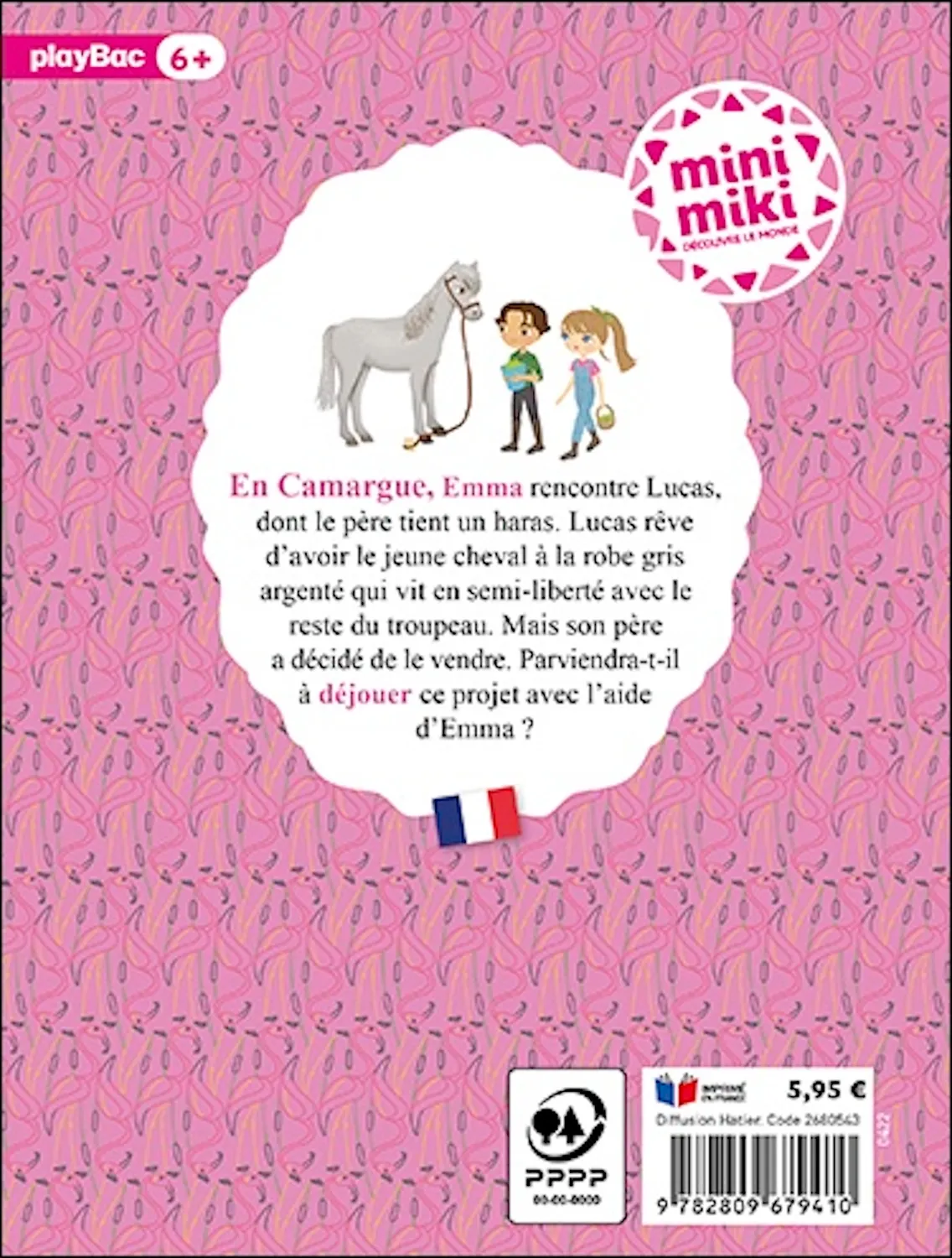 Frigobloc Minimiki Emma et le cheval d'argent Tome 36 roman