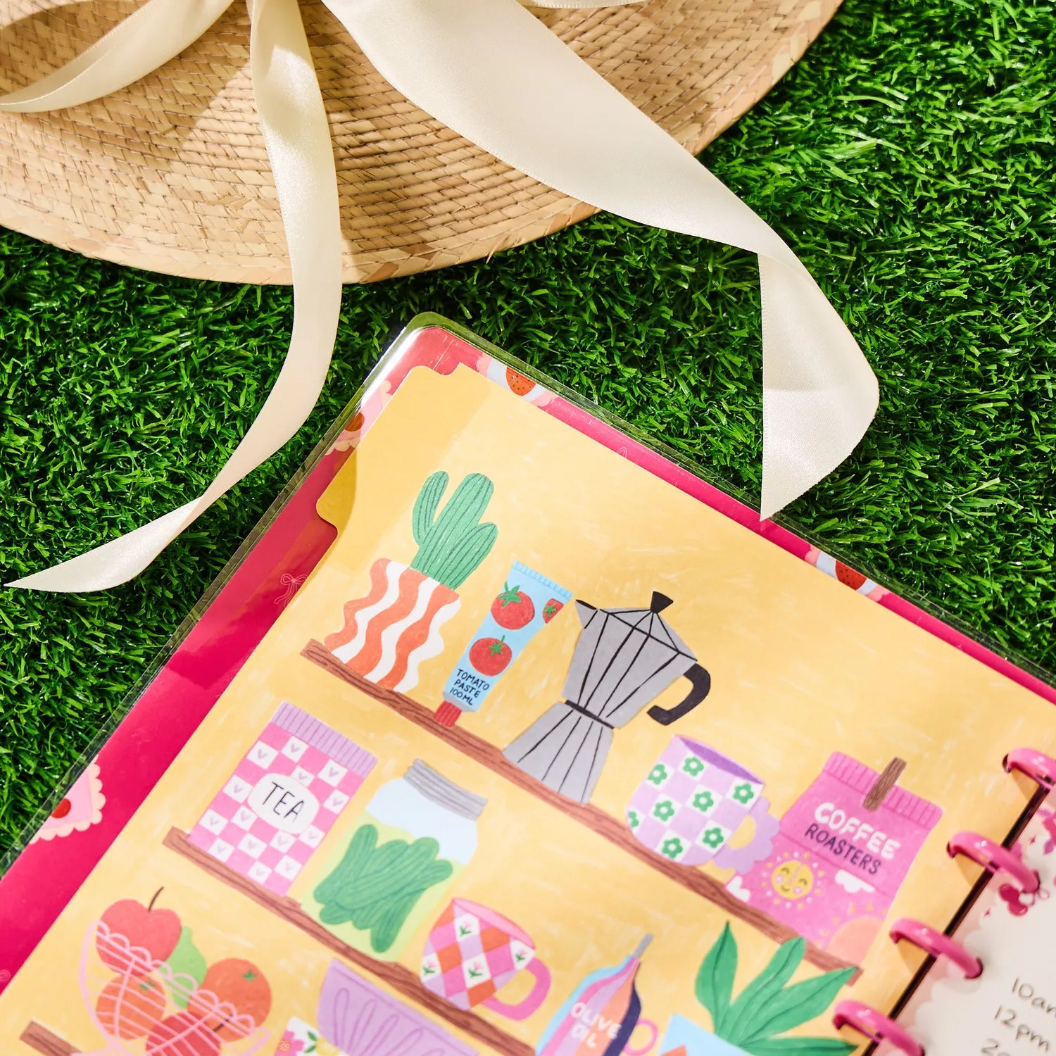 Happy Planner Happy Little Vibes Classic carnet pointillé 60 feuilles