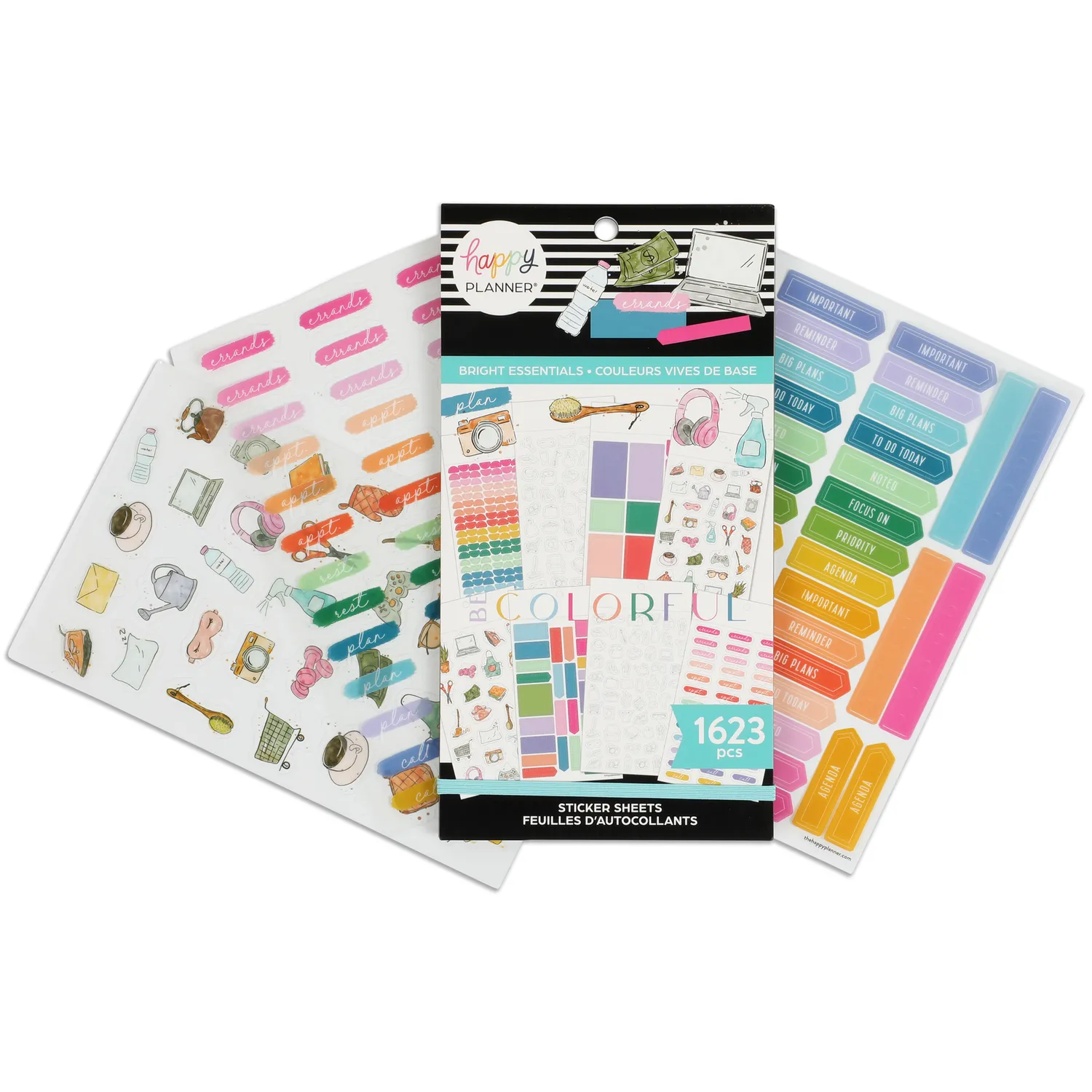 Me & my big ideas Bright Clear autocollants Value Pack 1623