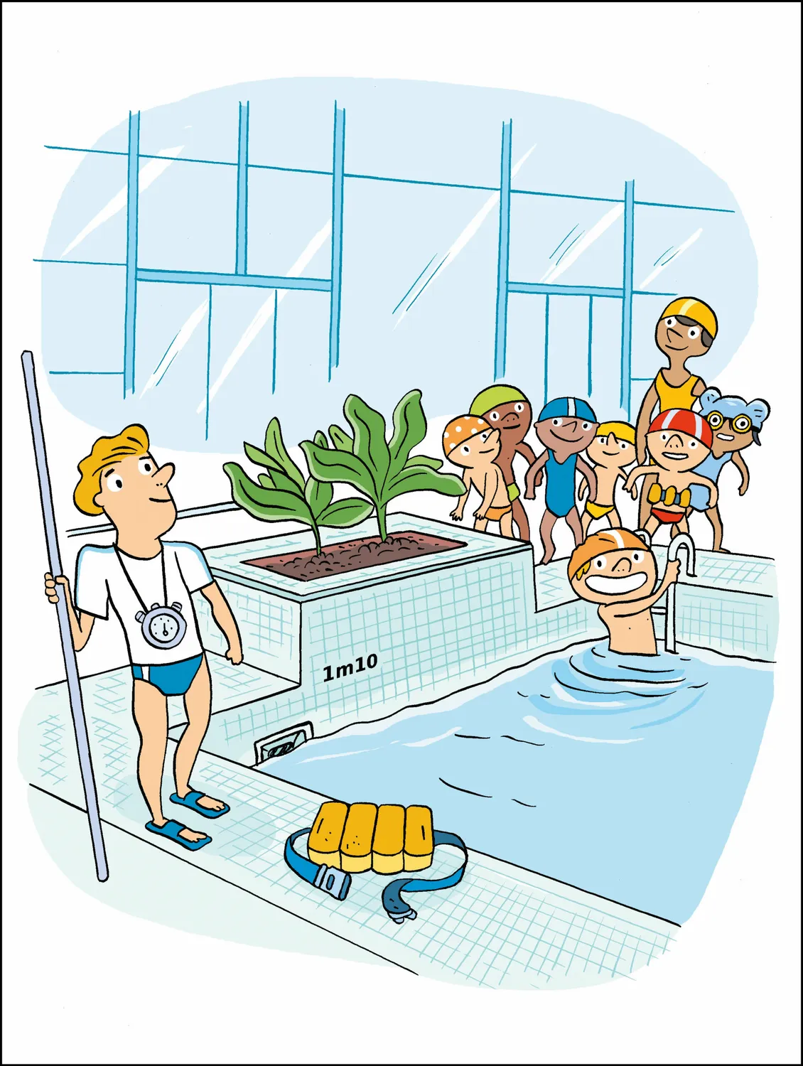 Les Incollables Les CP à la piscine Tome 21 livre niveau 2