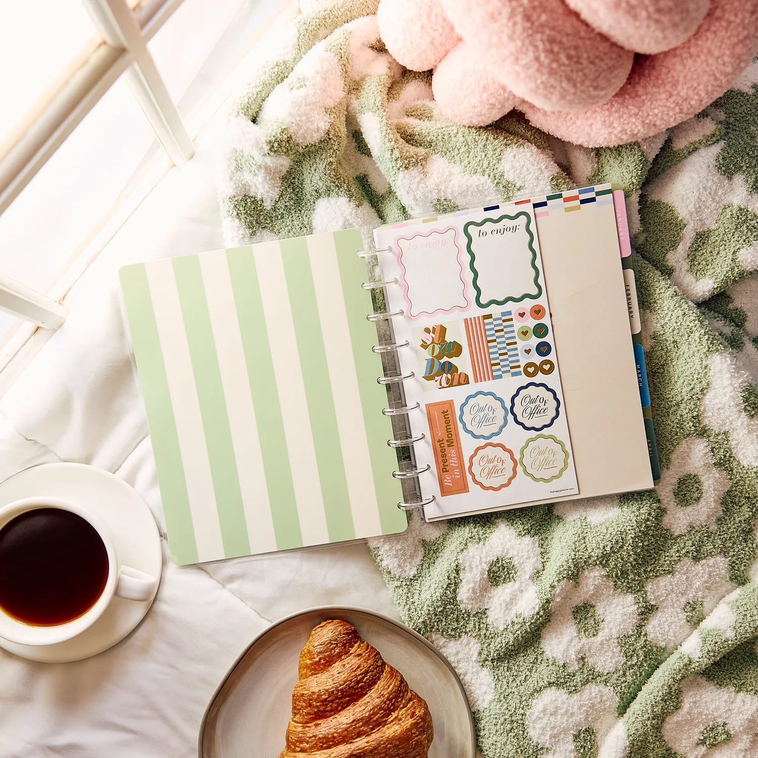 Happy Planner 2027 Screen Free Society agenda Classic Downtime