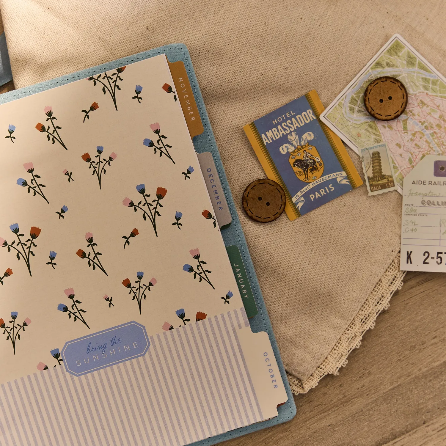 Happy Planner Country Charm Classic planner vertical 2026-2027 velours