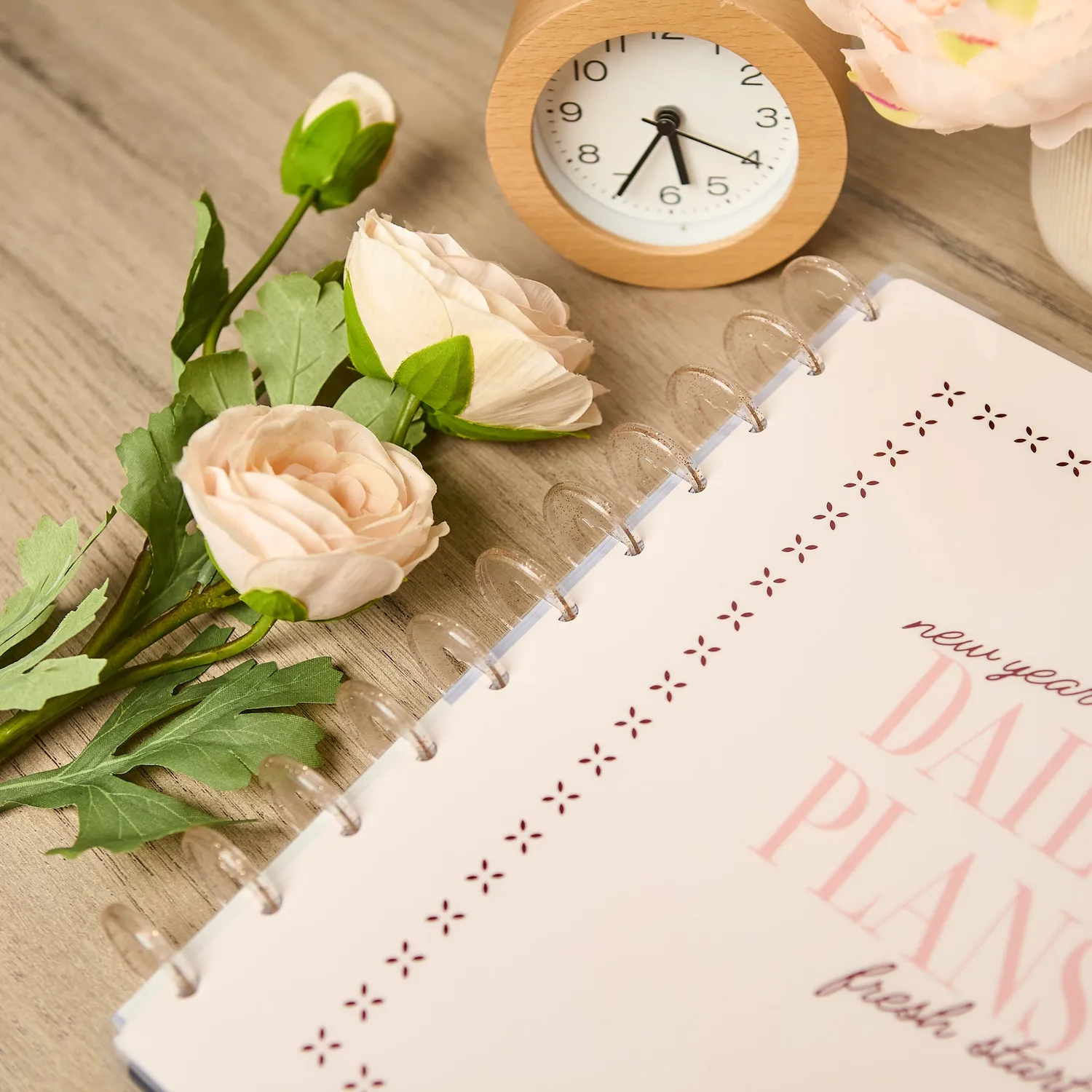 Happy Planner Café Coquette agenda non daté big horizontal 12 mois