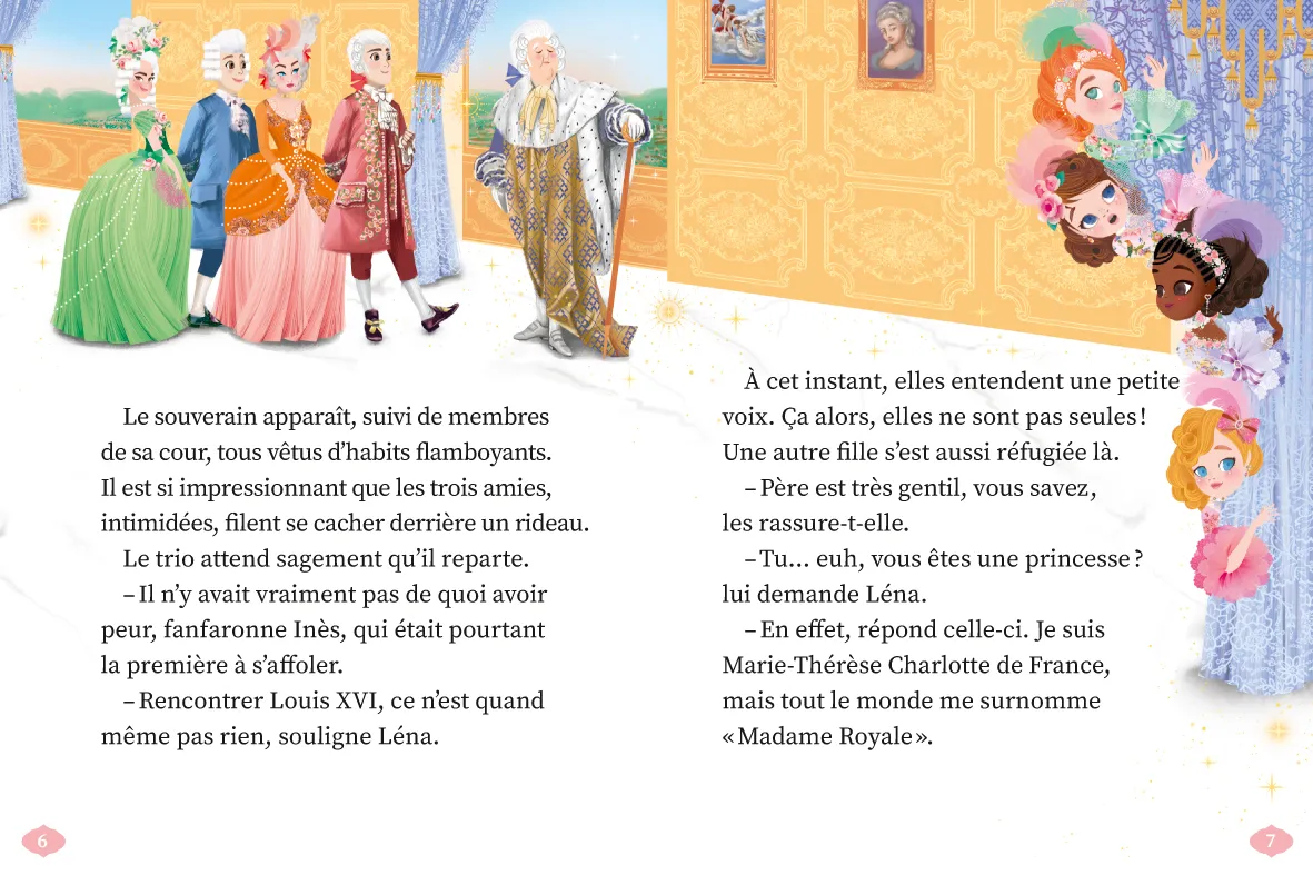 Frigobloc Une deux trois Danseuses Tome 13 roman Versailles