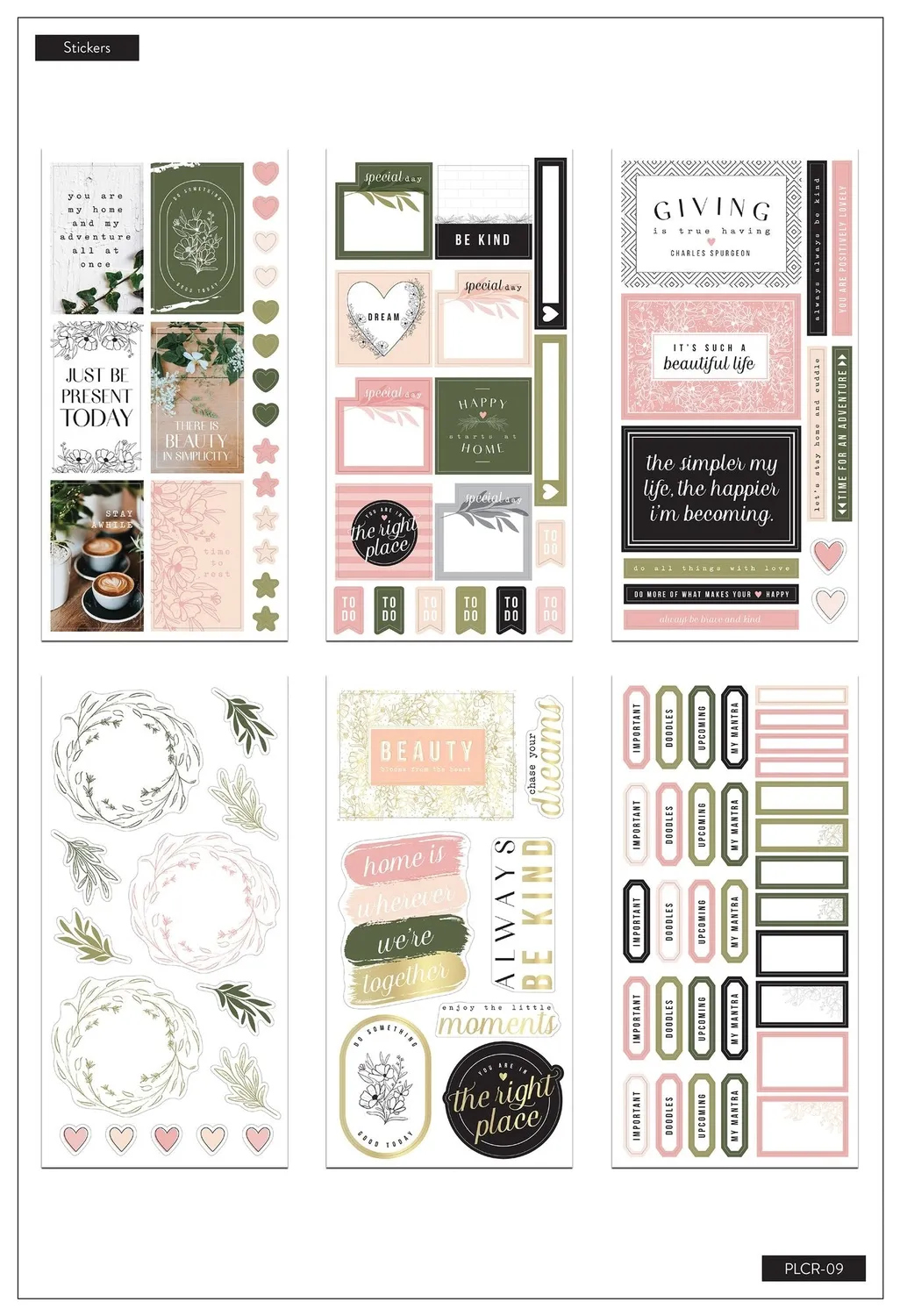 Happy Planner Modern Farmhouse kit Classic compagnon