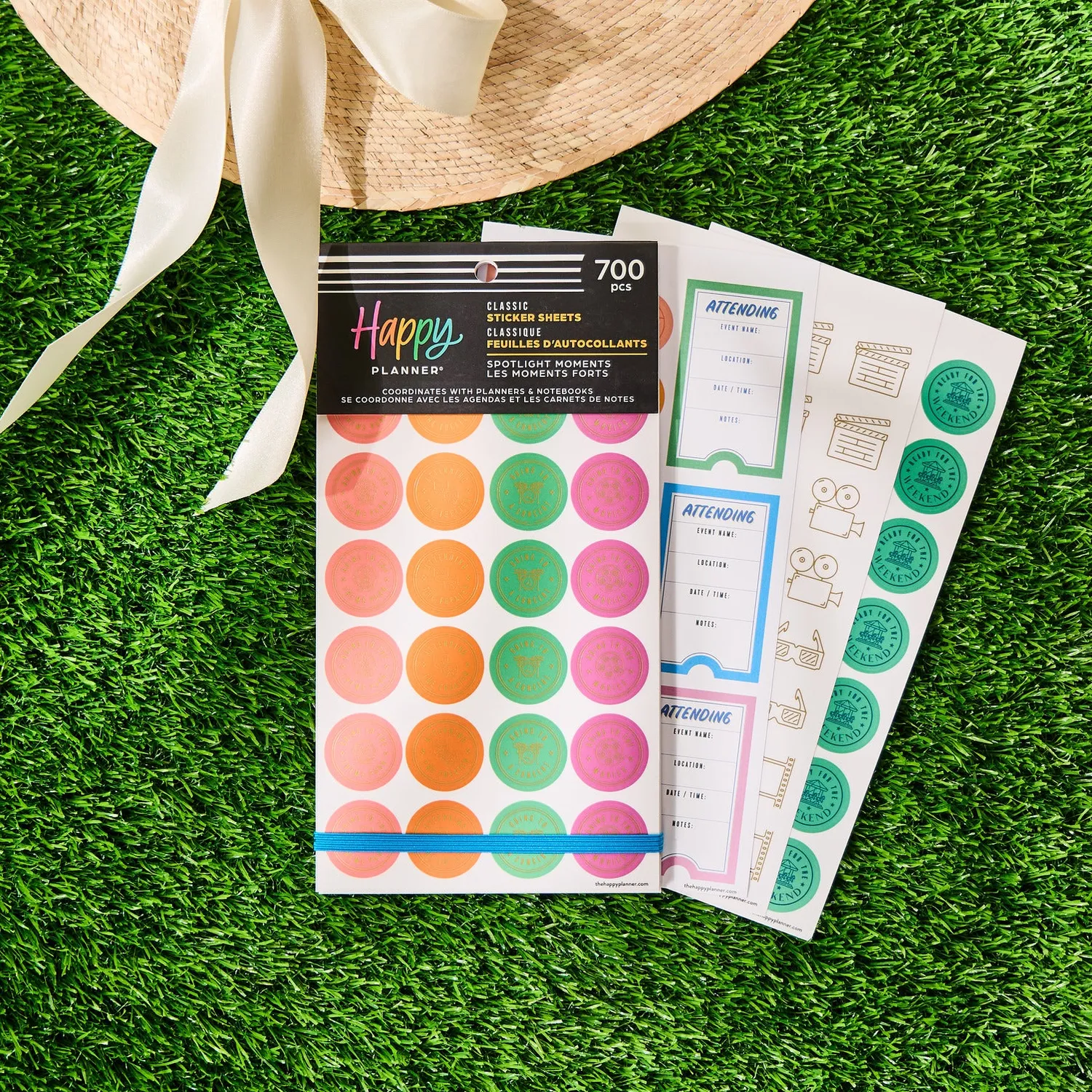Happy Planner Spotlight Moments stickers 700 pièces