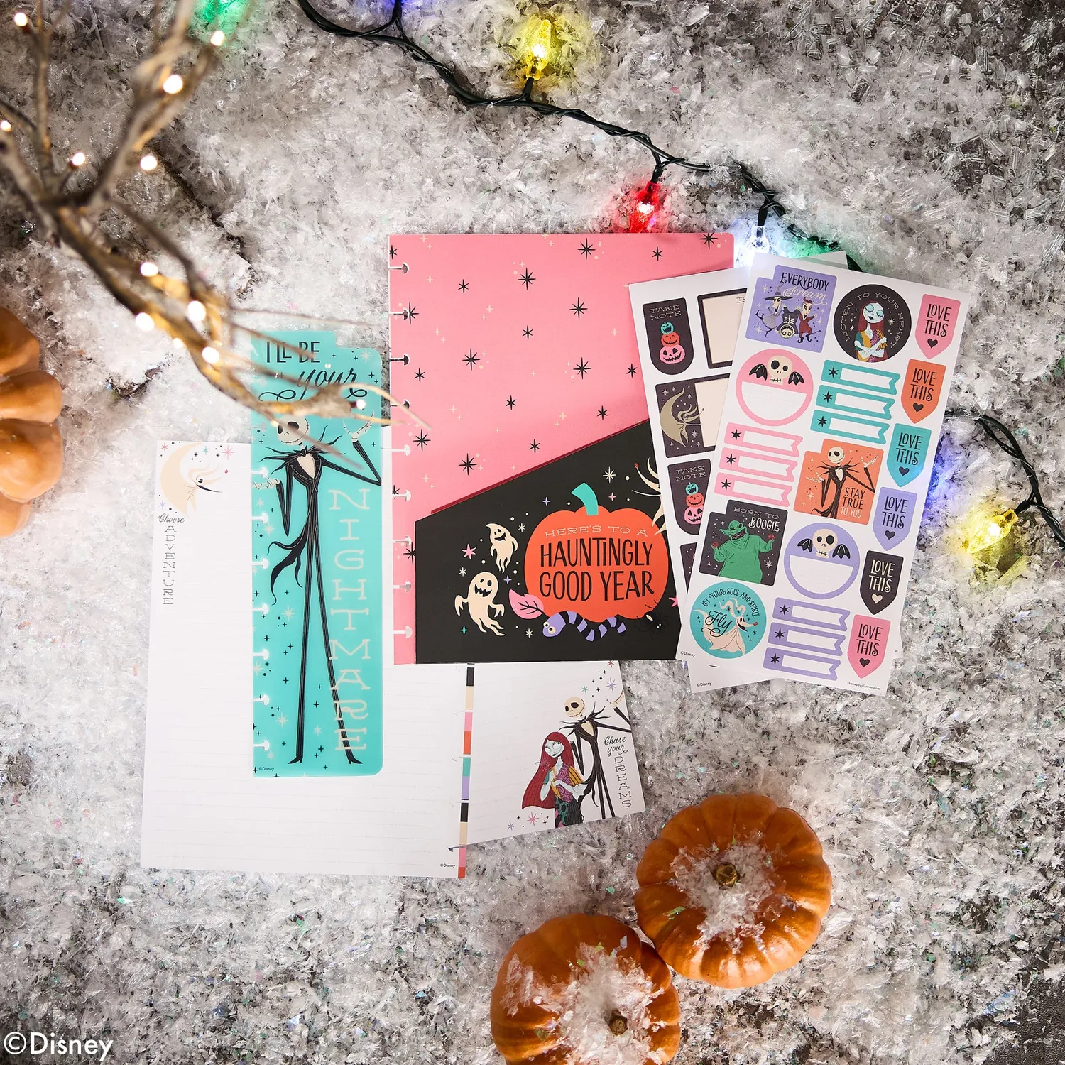 Happy Planner Nightmare Before Christmas Classic pack accessoires