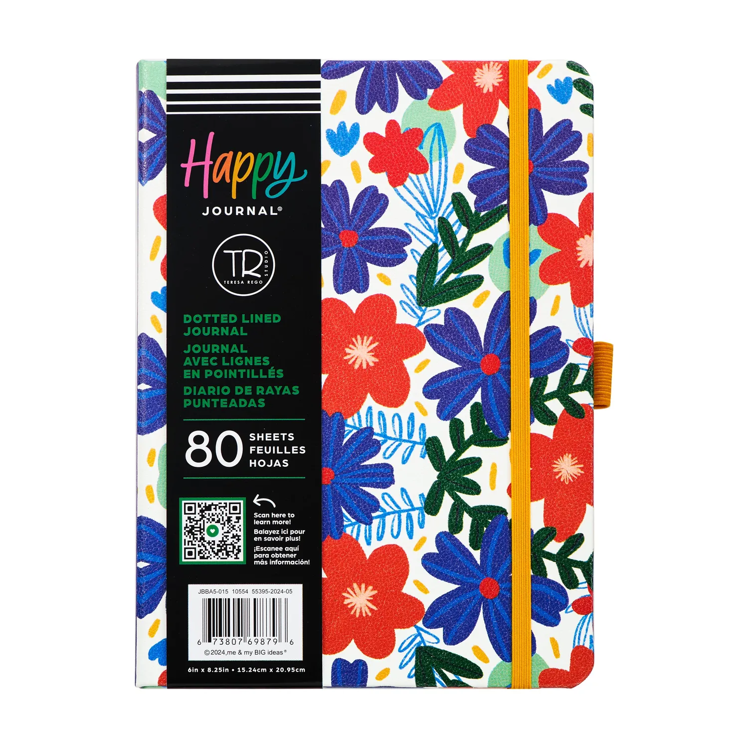 Happy Planner Pop of Joy journal pointillé 80 feuilles