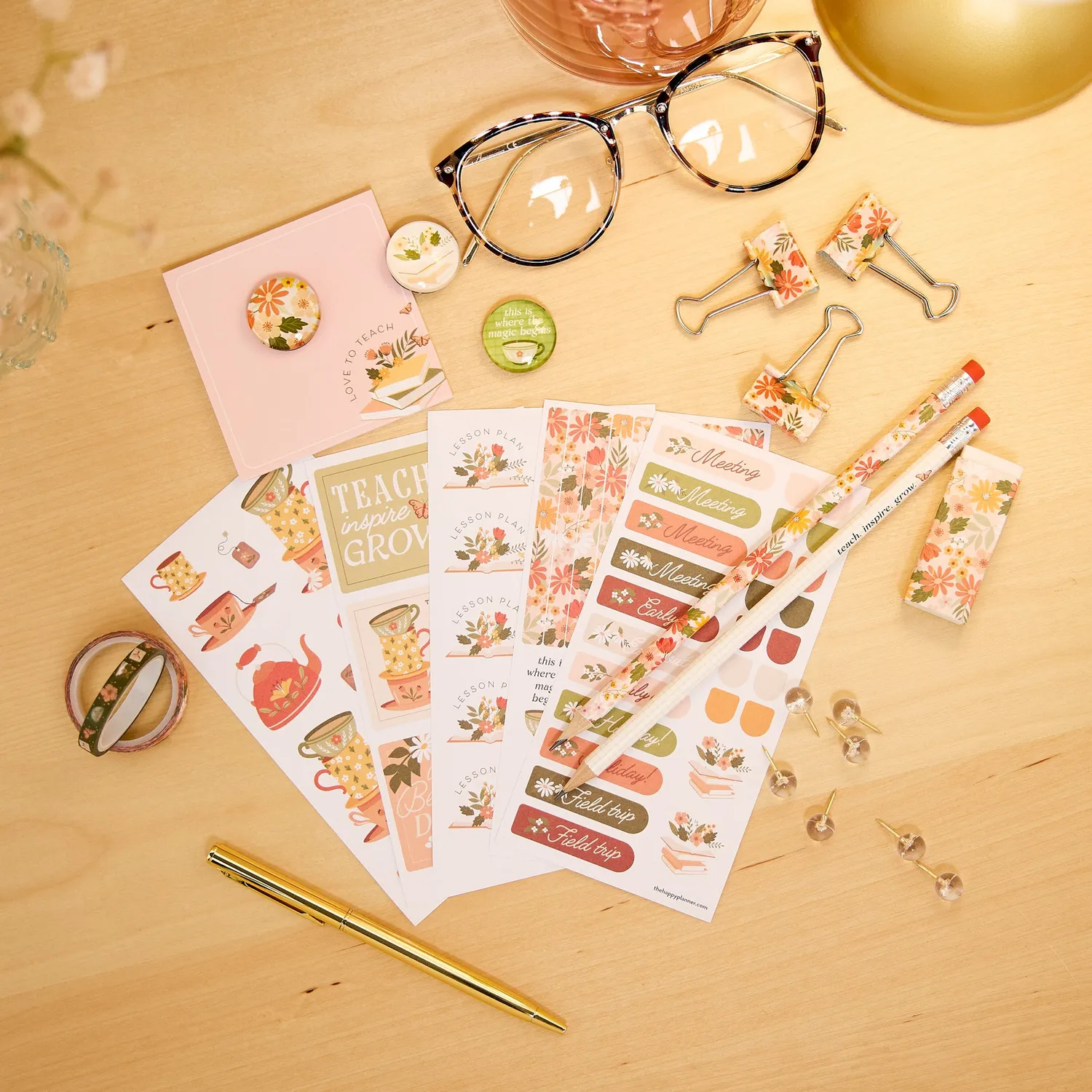 Happy Planner Reading Hour kit enseignante Classic Big