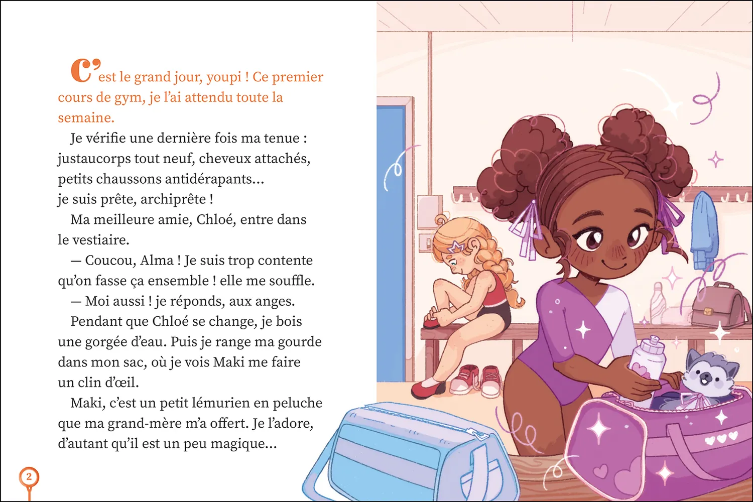 Frigobloc Un deux trois Gym Tome 1 roman poutre