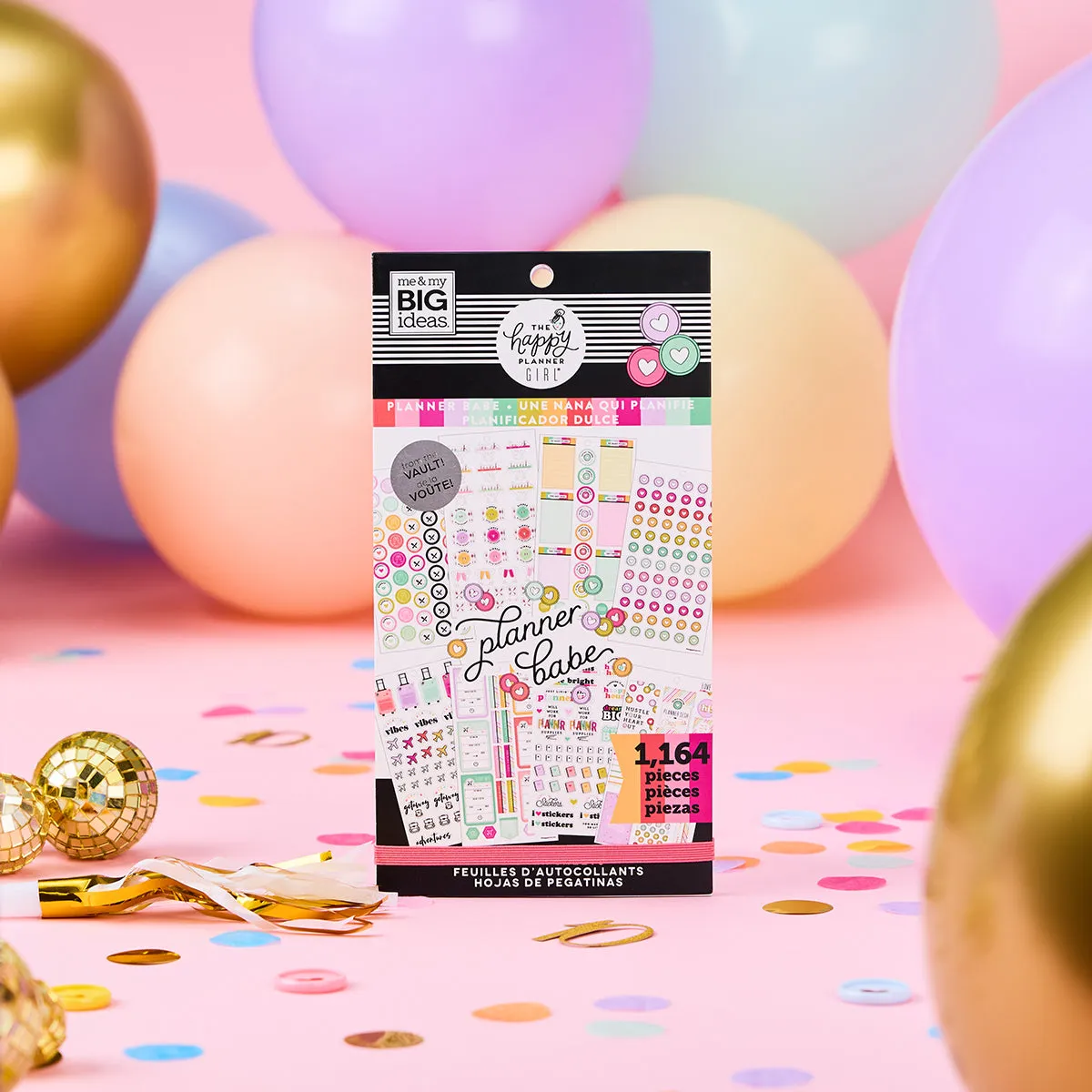 Happy Planner Planner Babe stickers Value Pack 1164