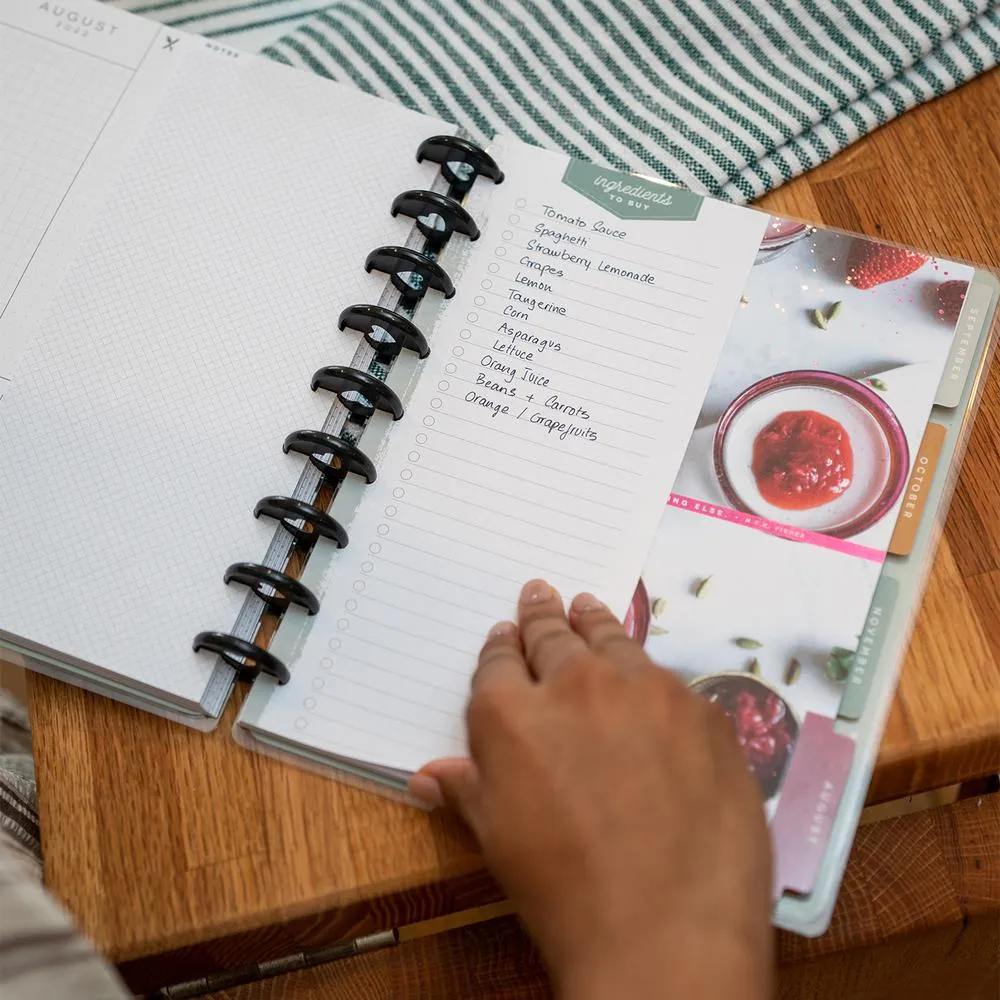 Happy Planner Ingredients Skinny Classic recharge 60 feuilles lignées