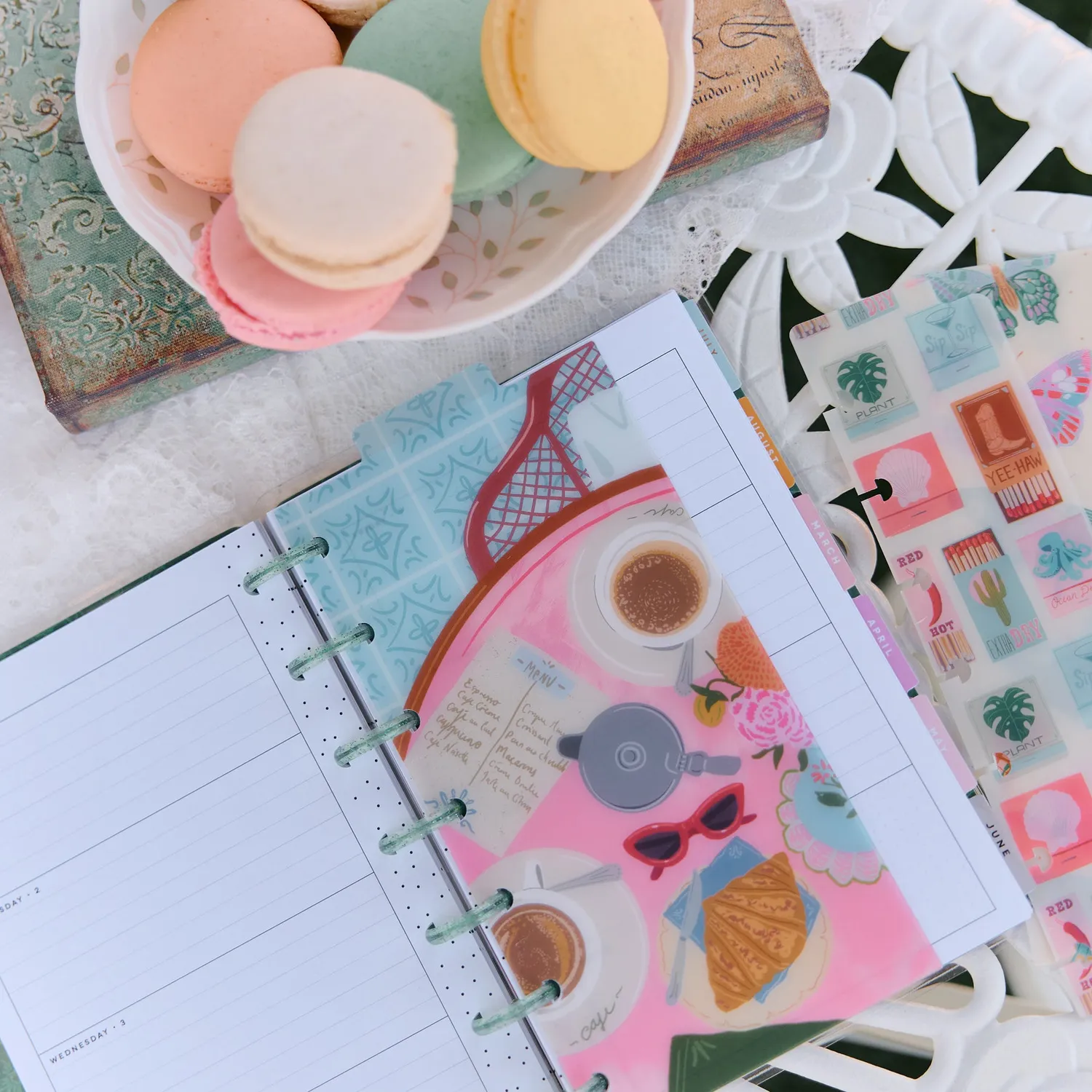 Happy Planner Life In Whimsy mini dashboards x3