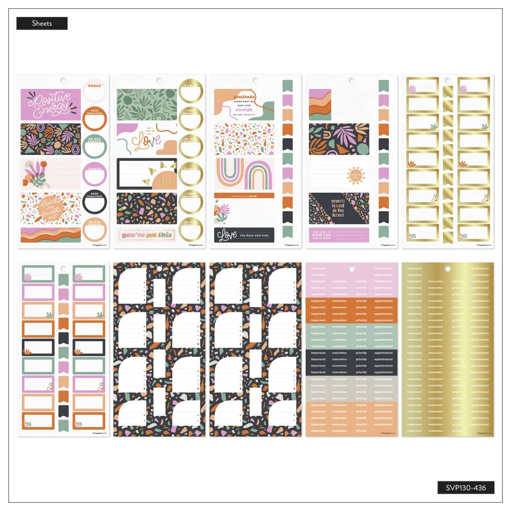 Me & my big ideas Playful Modern Value Pack stickers 813 classic