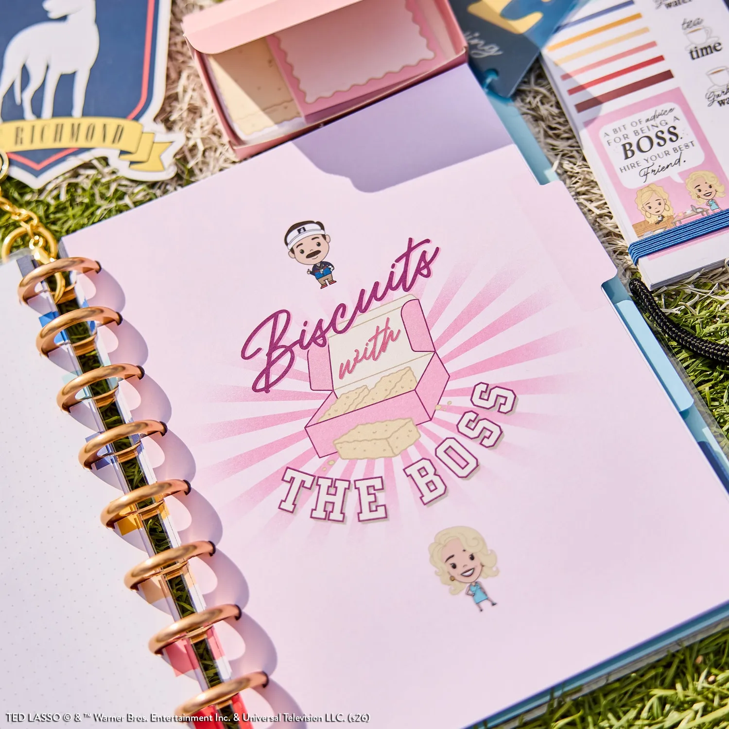 Happy Planner Ted Lasso Be Happy Box coffret bien-être Classic