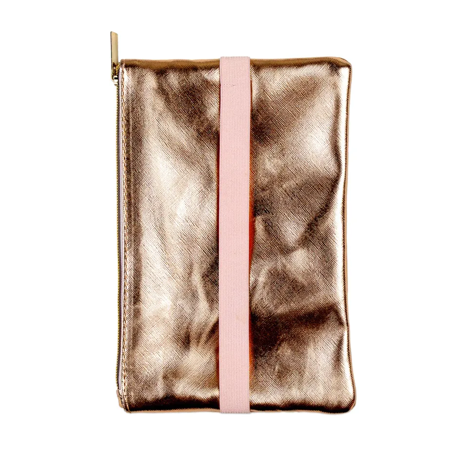 Happy Planner Rose Gold trousse à stylos Classic à élastique