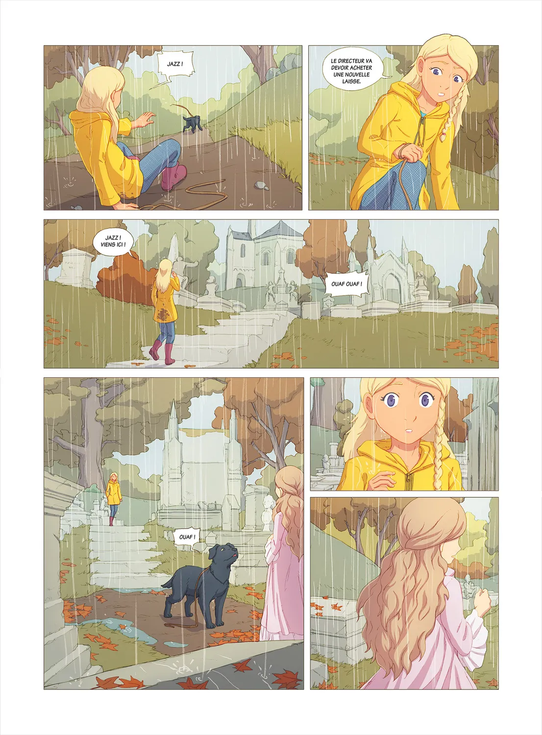 Kinra Girls Tome 3 Un fantôme à l'académie BD Halloween