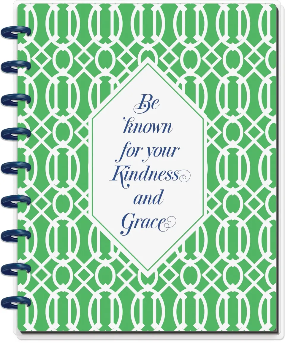 Happy Planner Be Kindness carnet Classic à disques pointillés