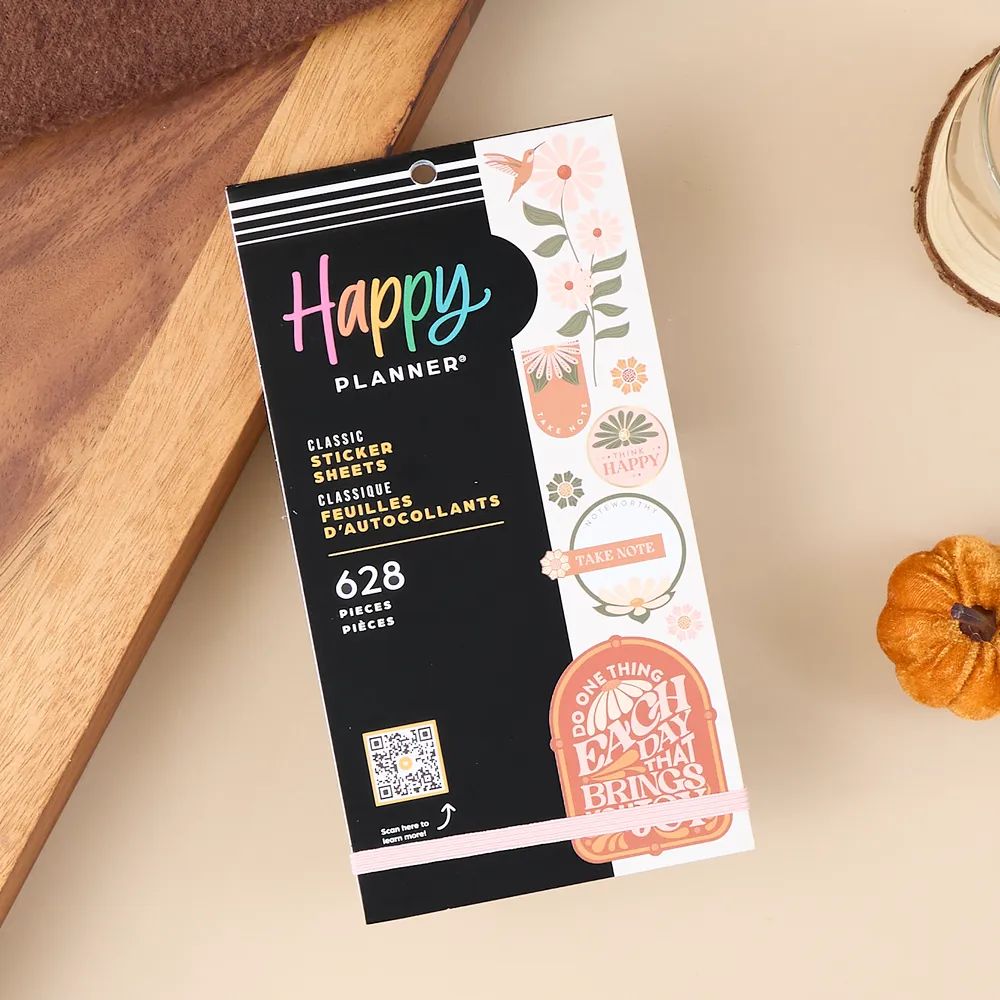 Happy Stickers Desert Rose Classic carnet 628