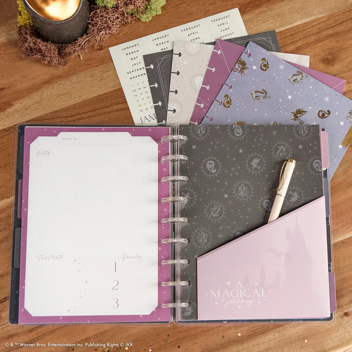 Me & my big ideas Happy Planner Harry Potter extension 4 mois Classic