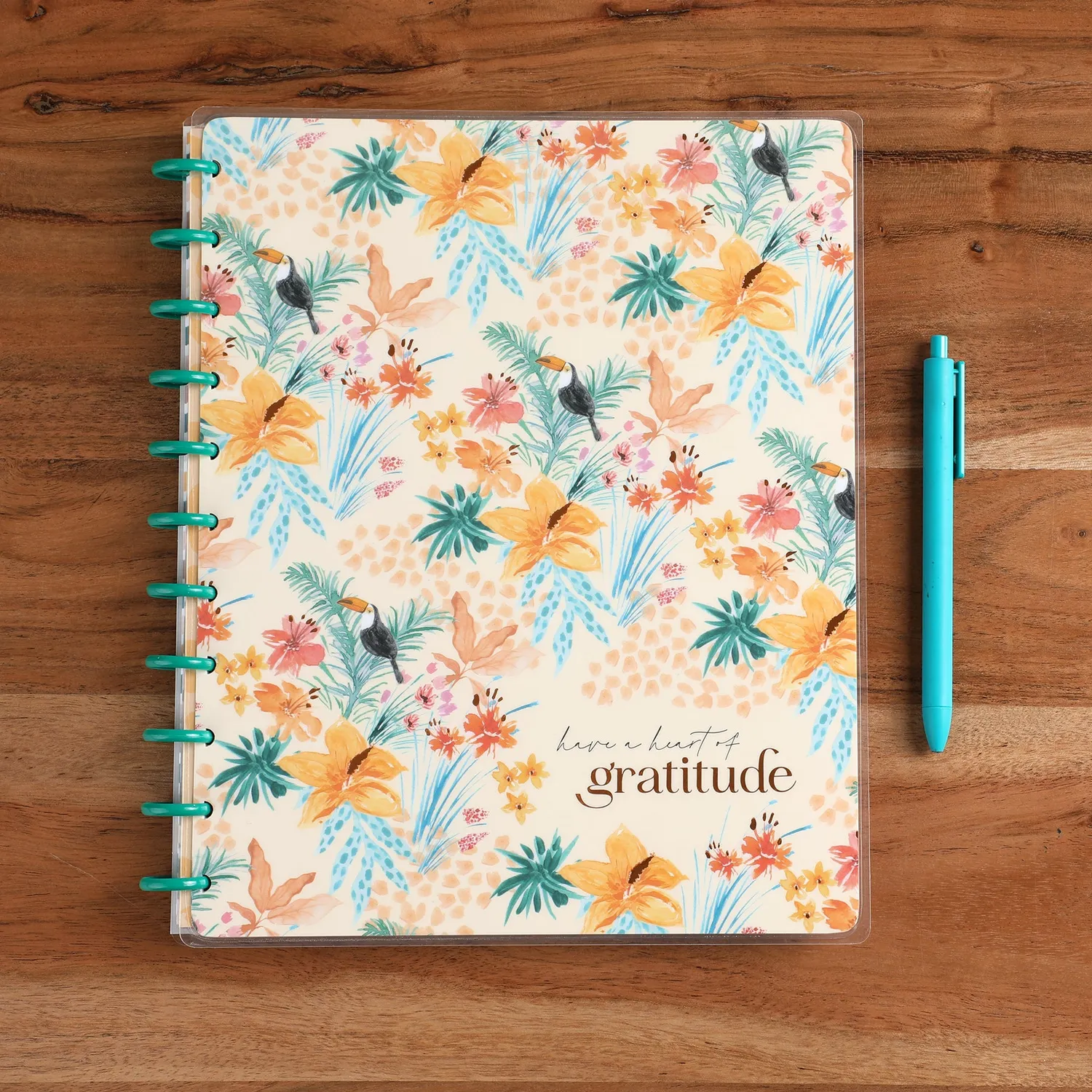 Happy Planner Wild Jungle Big carnet pointillé 60 feuilles ligné pointillé