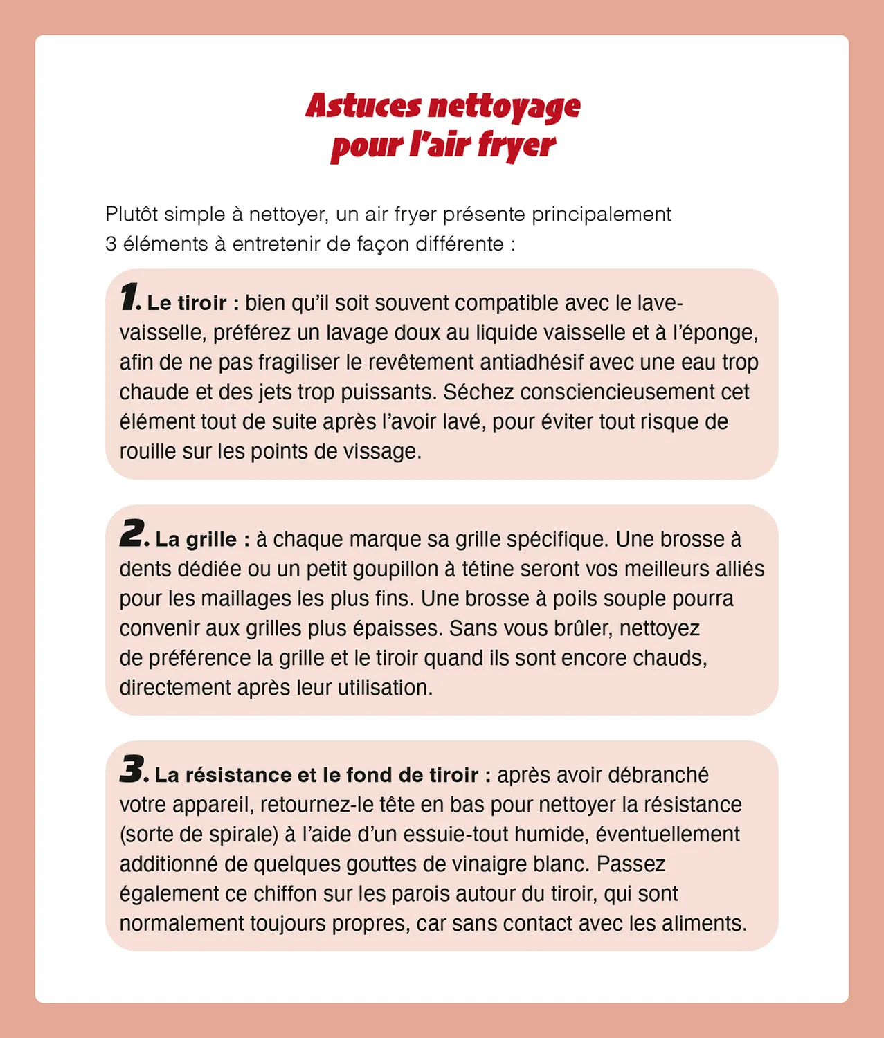 Frigobloc Fiches recettes Air Fryer 60 fiches aimantées frigo