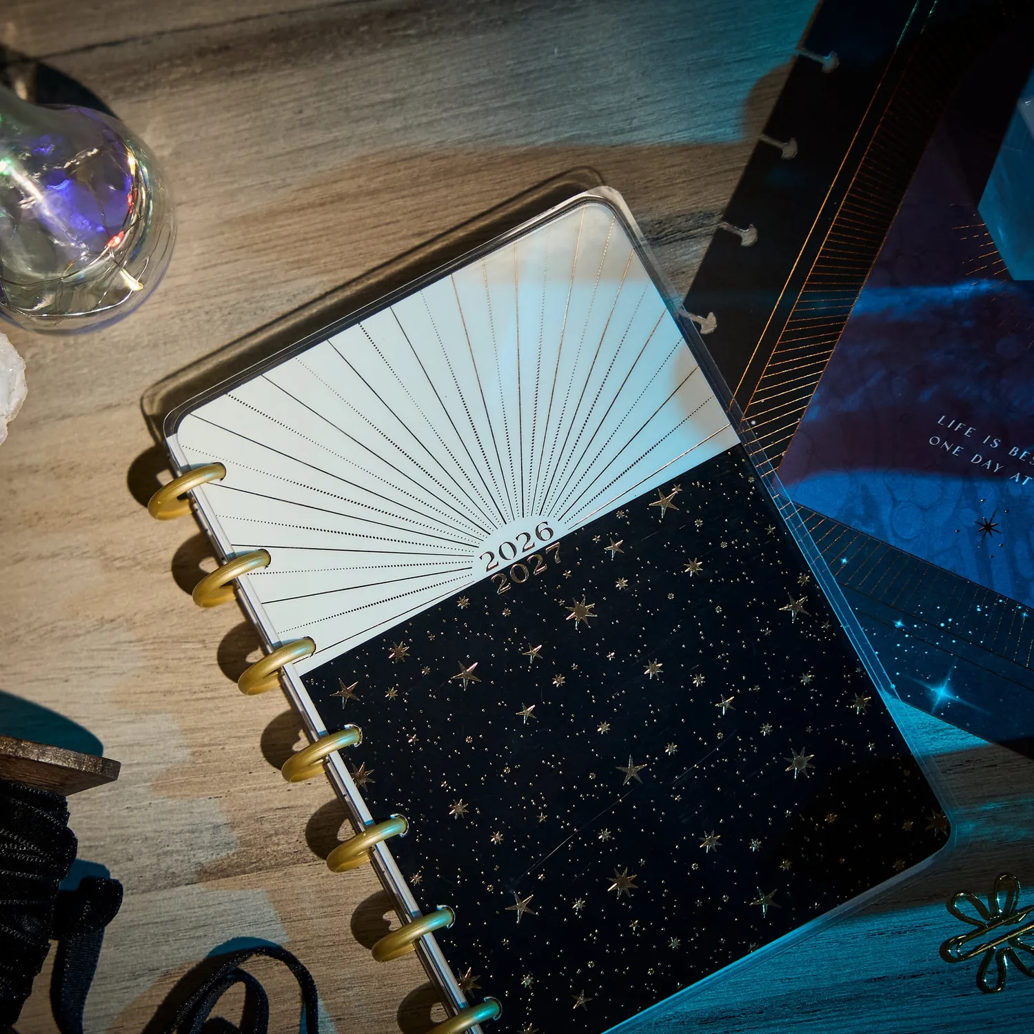 Happy Planner Eternal Stars planner mini dashboard 2026-2027