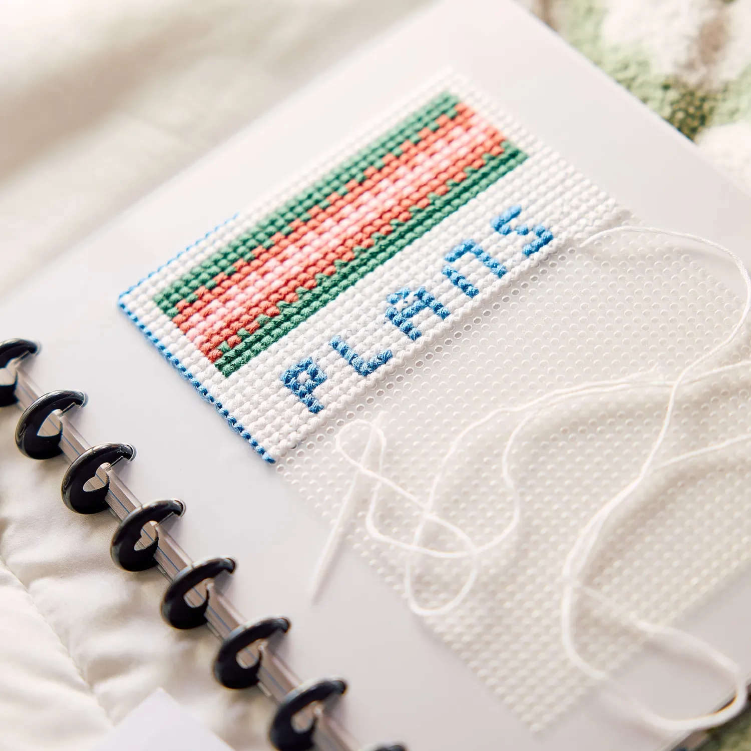 Happy Planner Screen Free Society couverture à broder Classic