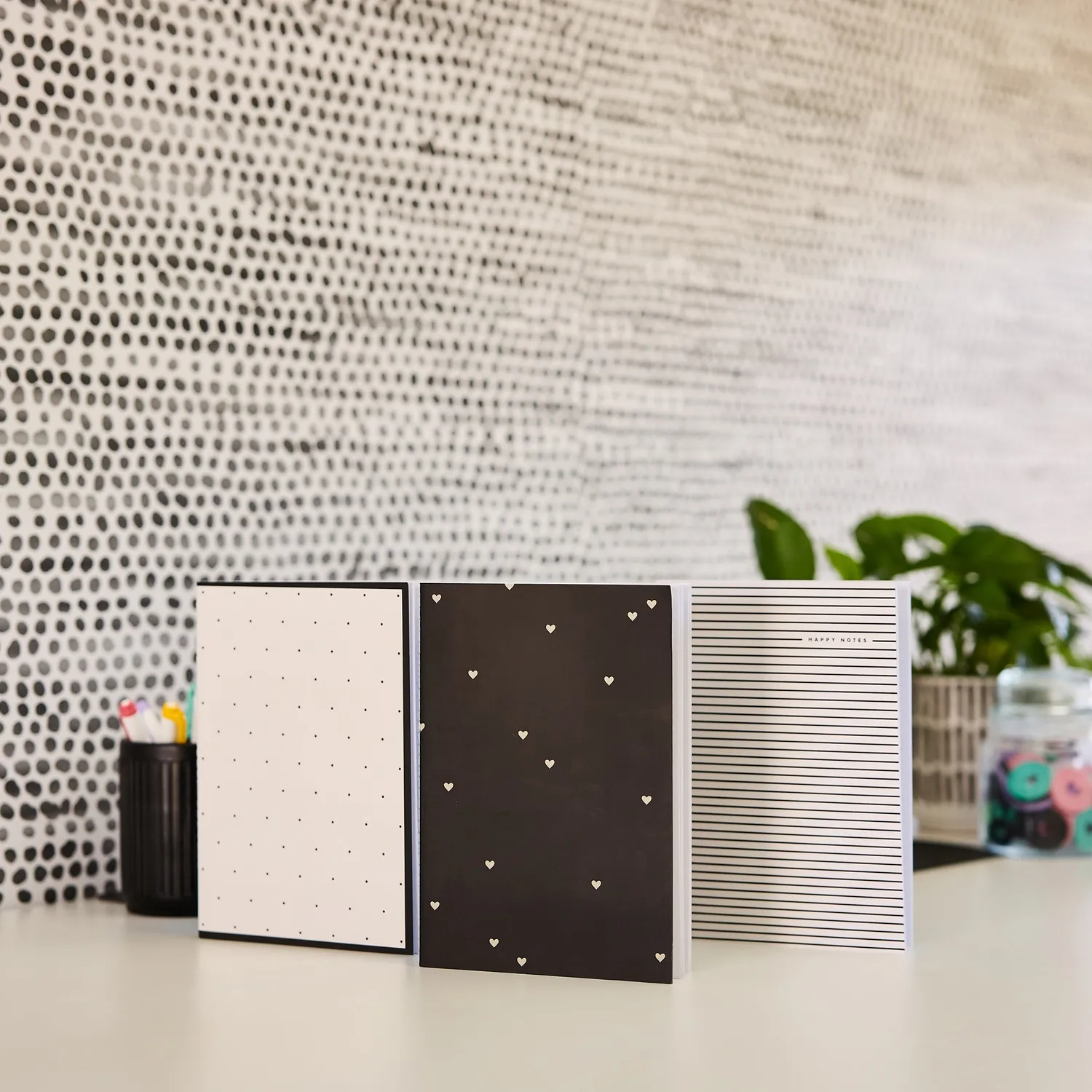 Happy Planner Love L+S carnets A5 pointillés lot de 3