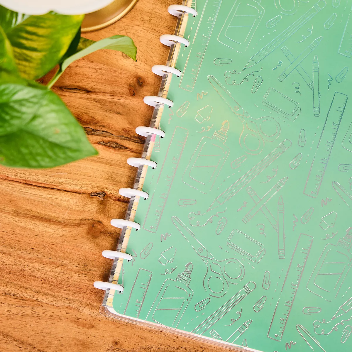 Happy Planner Pawsitive Teacher carnet Big pointillé ligné 60 feuilles