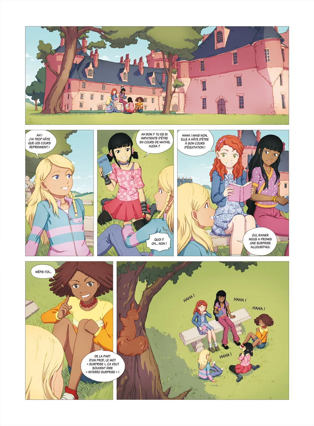 Kinra Girls Au Cœur du Labyrinthe Tome 2 BD