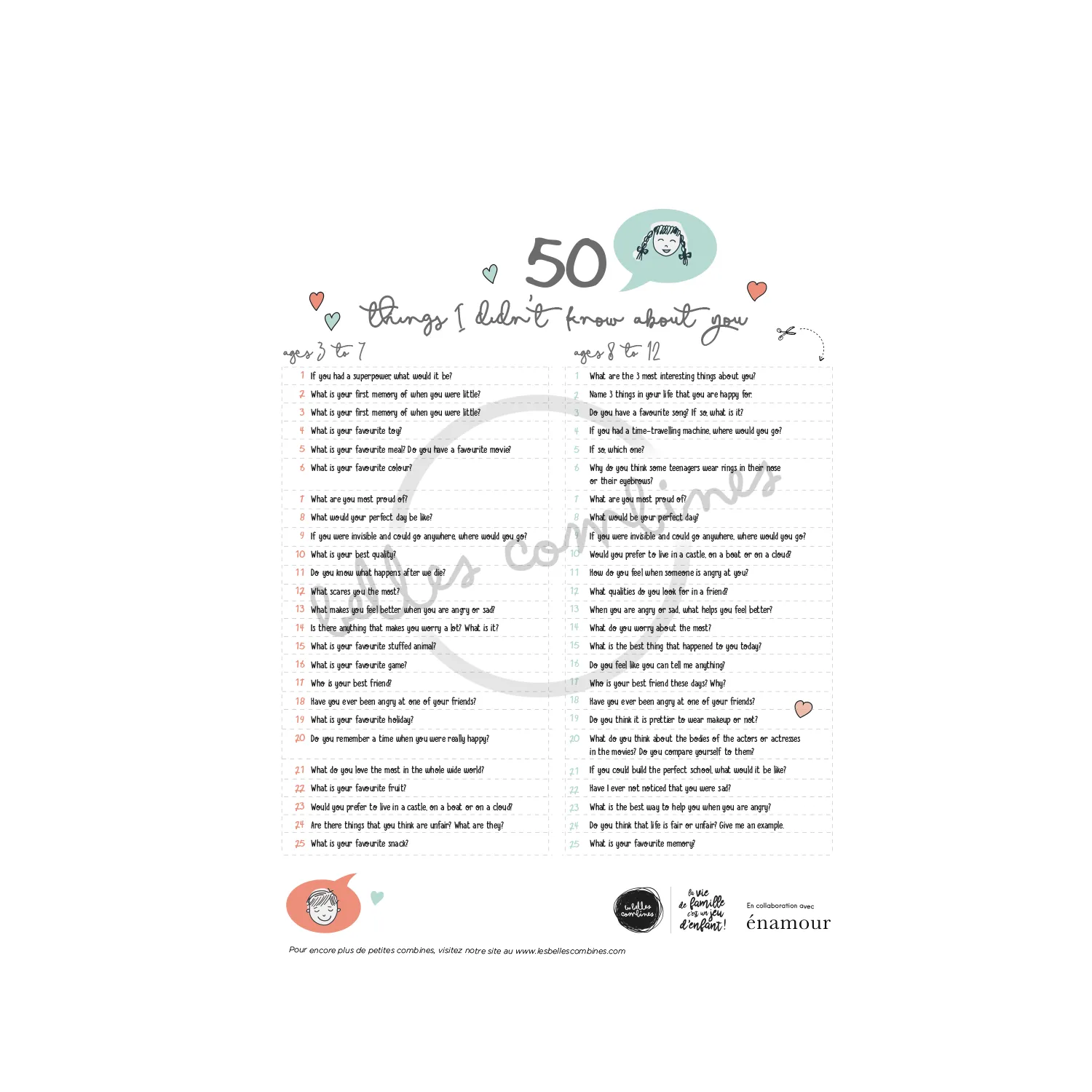 Les Belles Combines Petites Combines 50 confidences fiche française