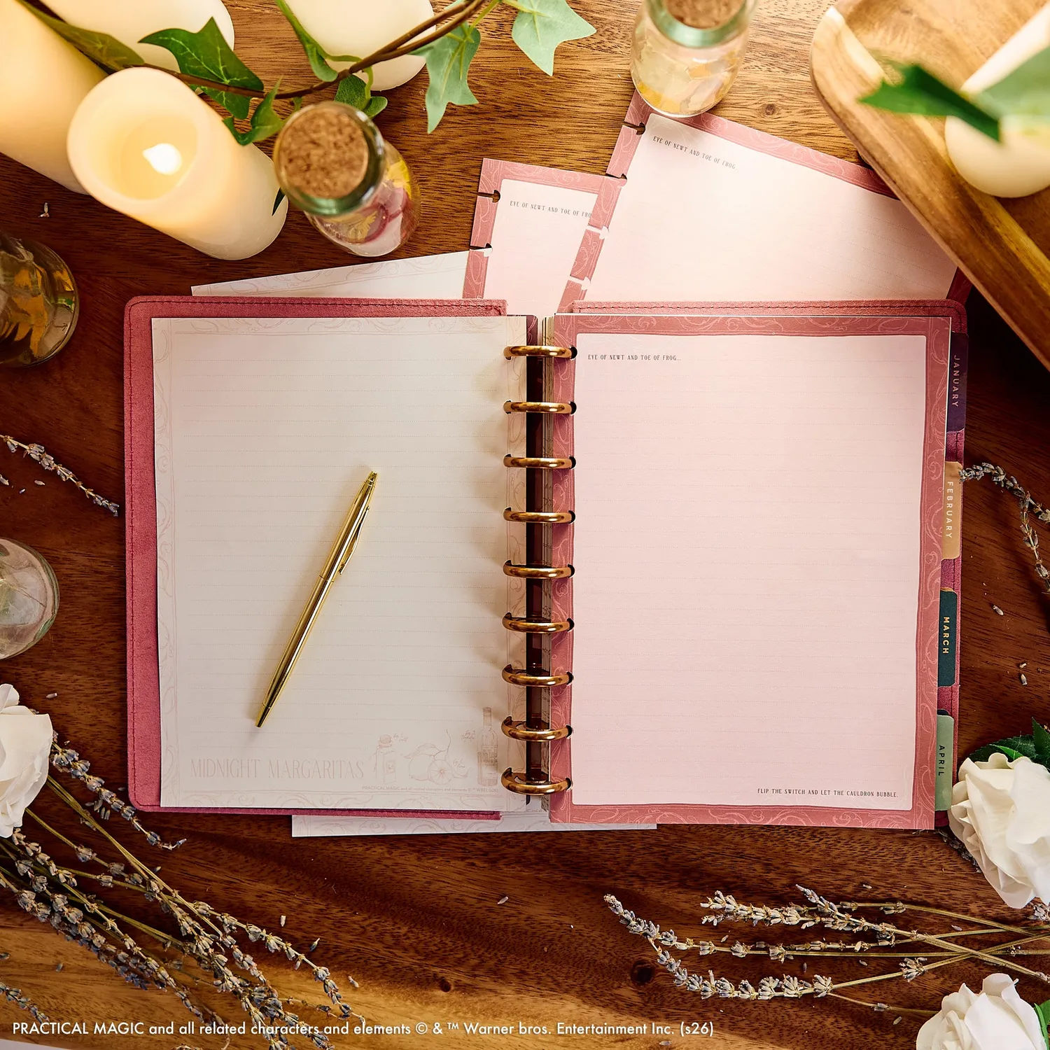 Happy Planner Practical Magic recharge papier ligné pointillé 40 feuilles