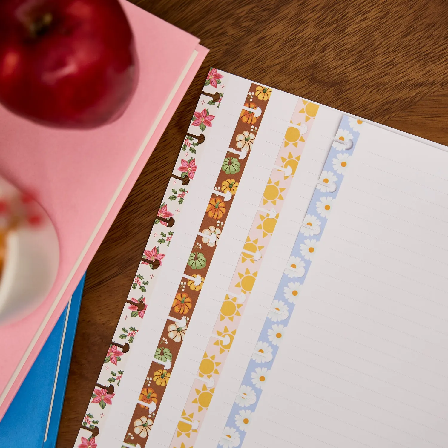 Happy Planner Seasonal Joy papier ligné pointillé Big 40 feuilles